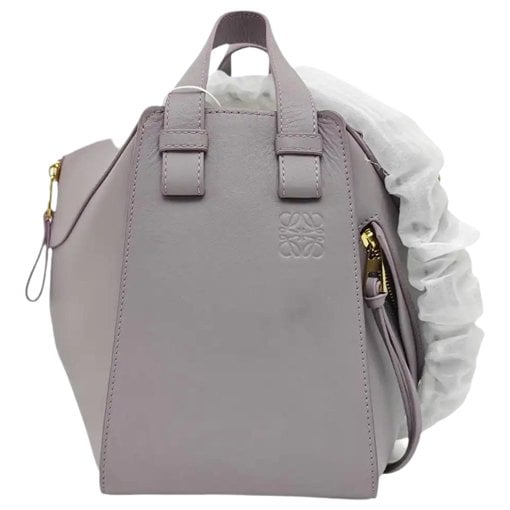Hammock leather handbag