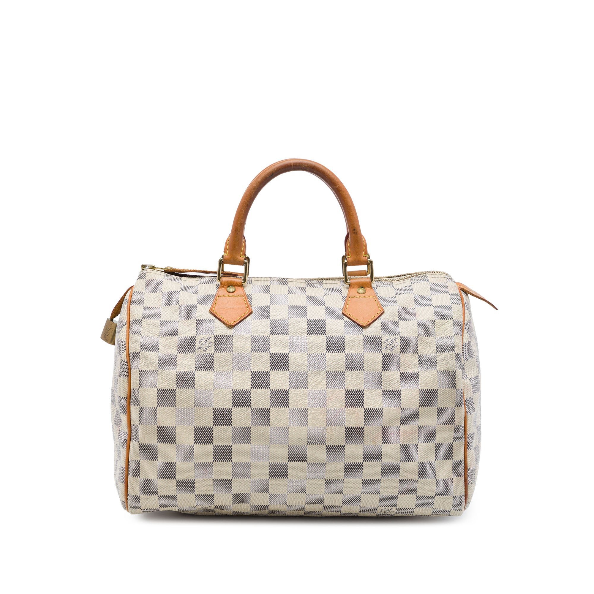 Speedy leather handbag