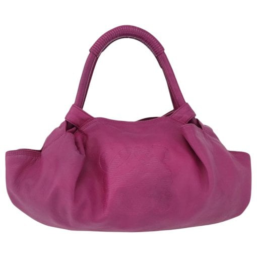 Anagram leather handbag