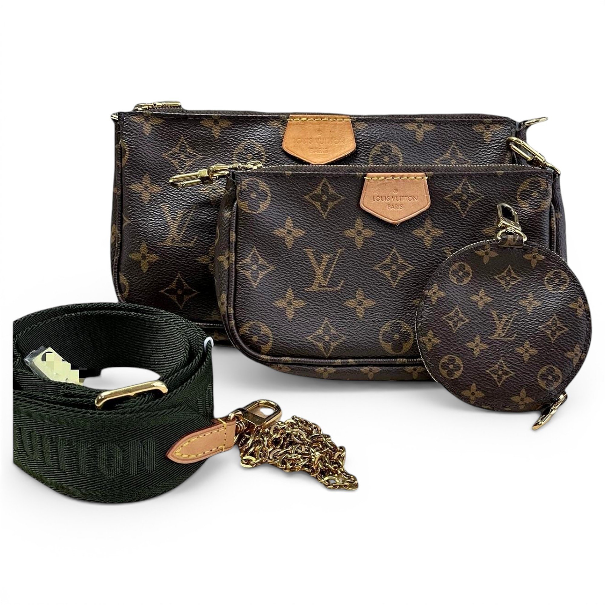 Multi Pochette Accessoires leather handbag
