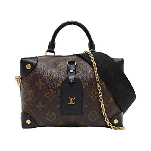 Louis Vuitton Petite Malle leather handbag