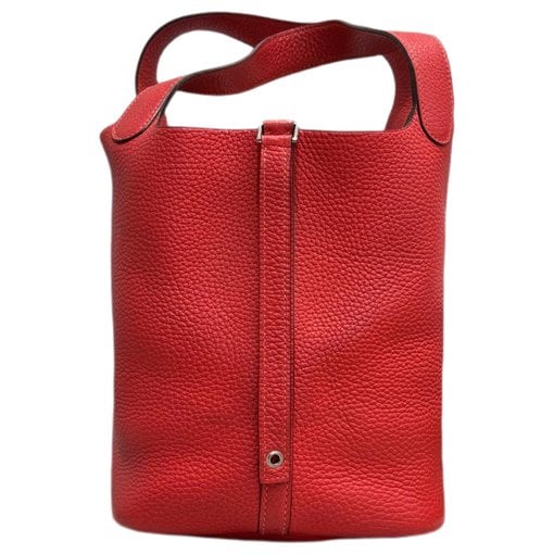 Picotin leather handbag