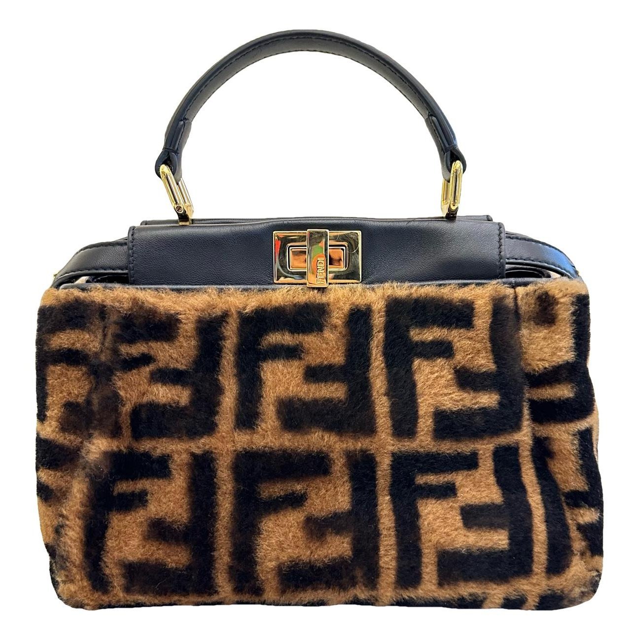 Peekaboo cloth handbag