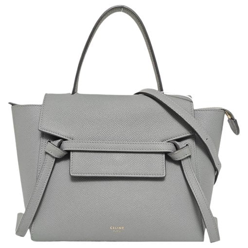 Belt leather handbag