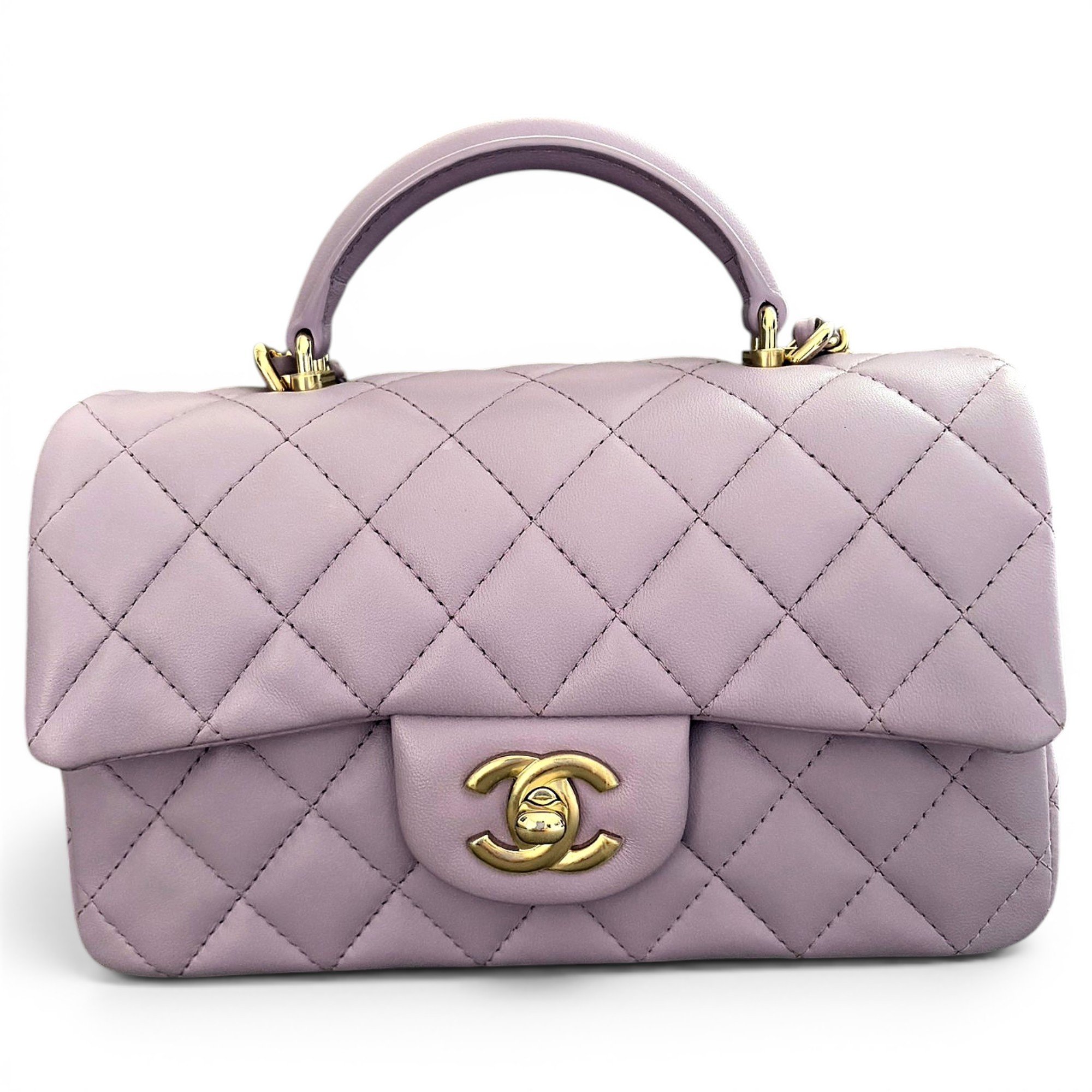 Timeless Classique Top Handle leather handbag