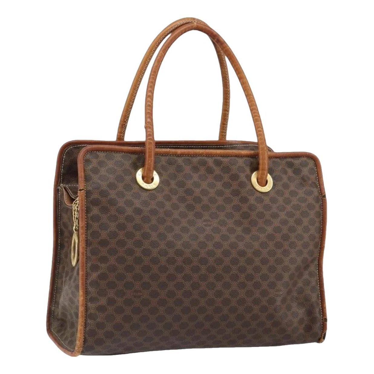 Leather tote