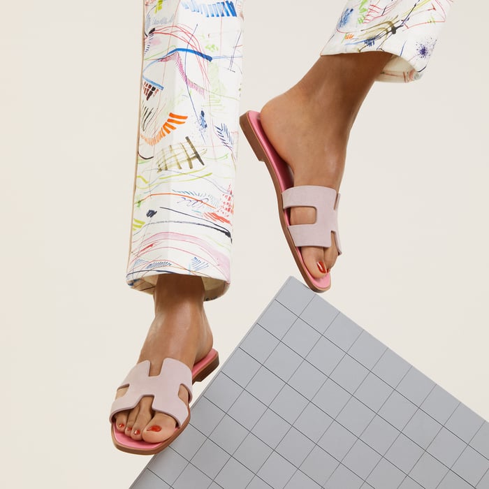 Rose Porcelaine Oran Sandal