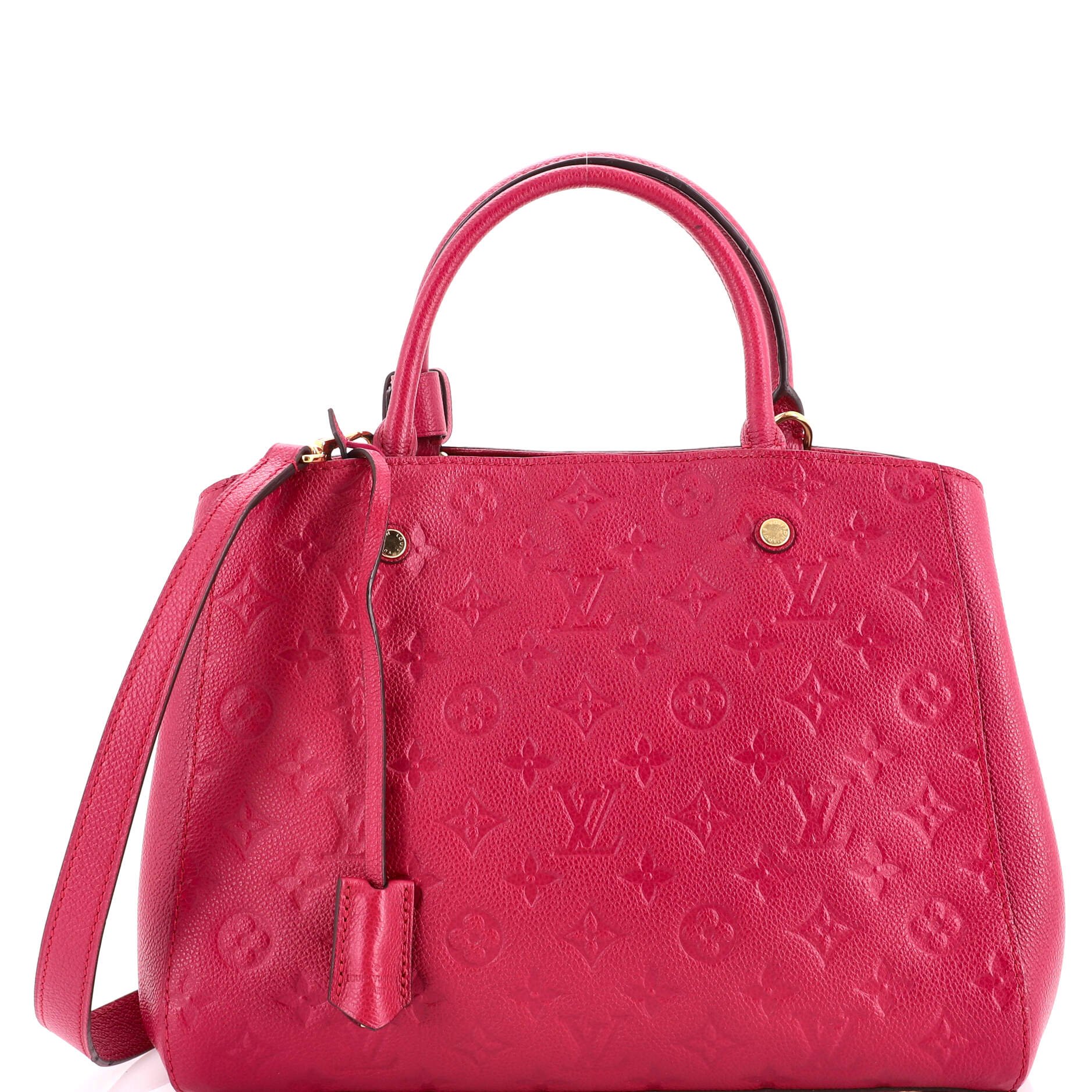 Montaigne Handbag Monogram Empreinte Leather MM