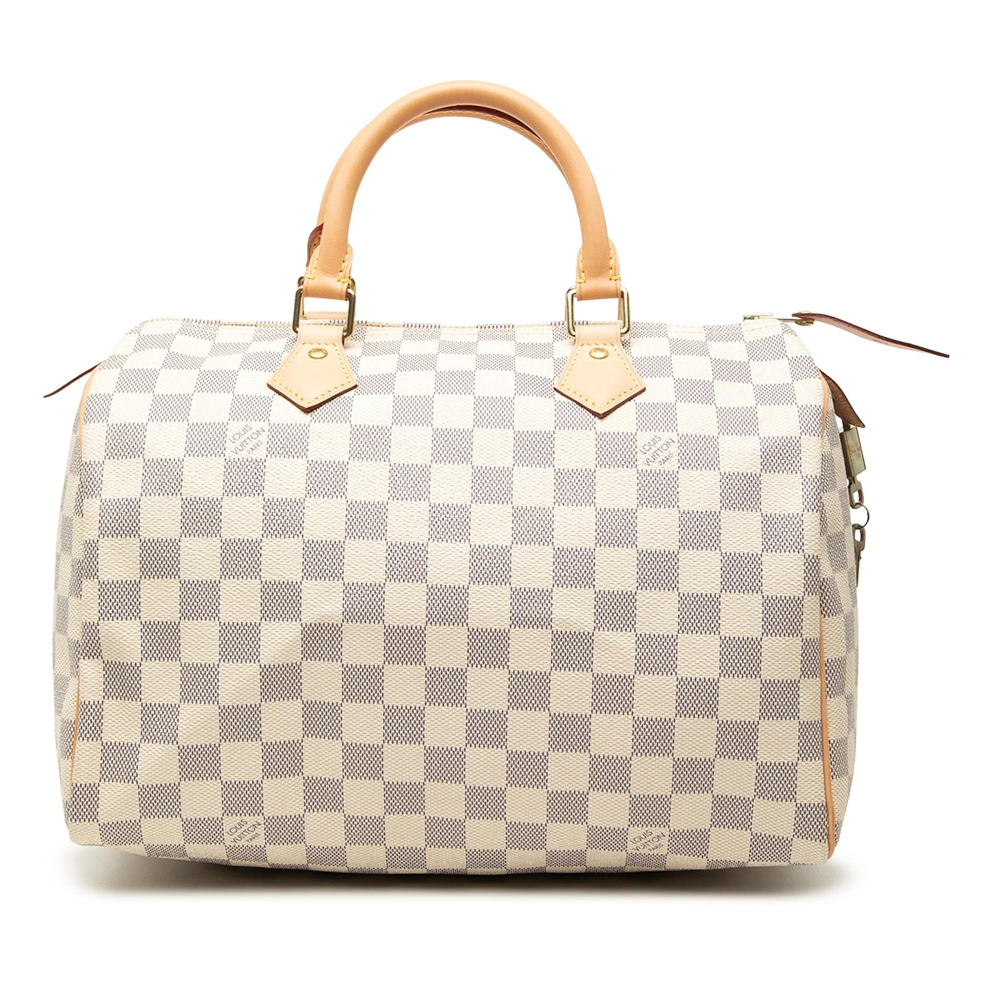 Speedy leather bag
