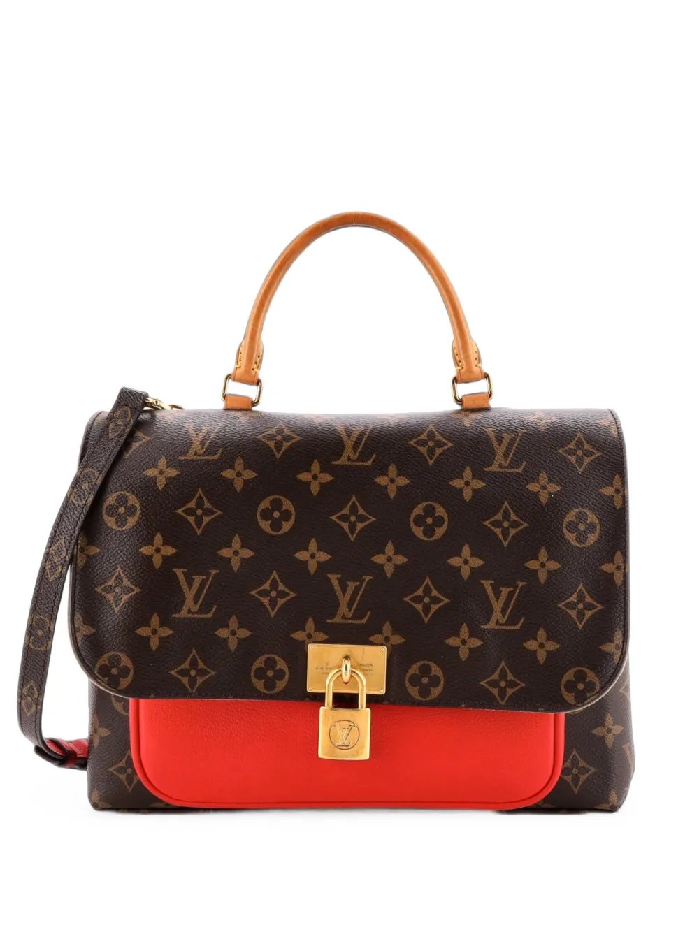 Marignan Handbag Monogram Canvas with Leather shoulder bag