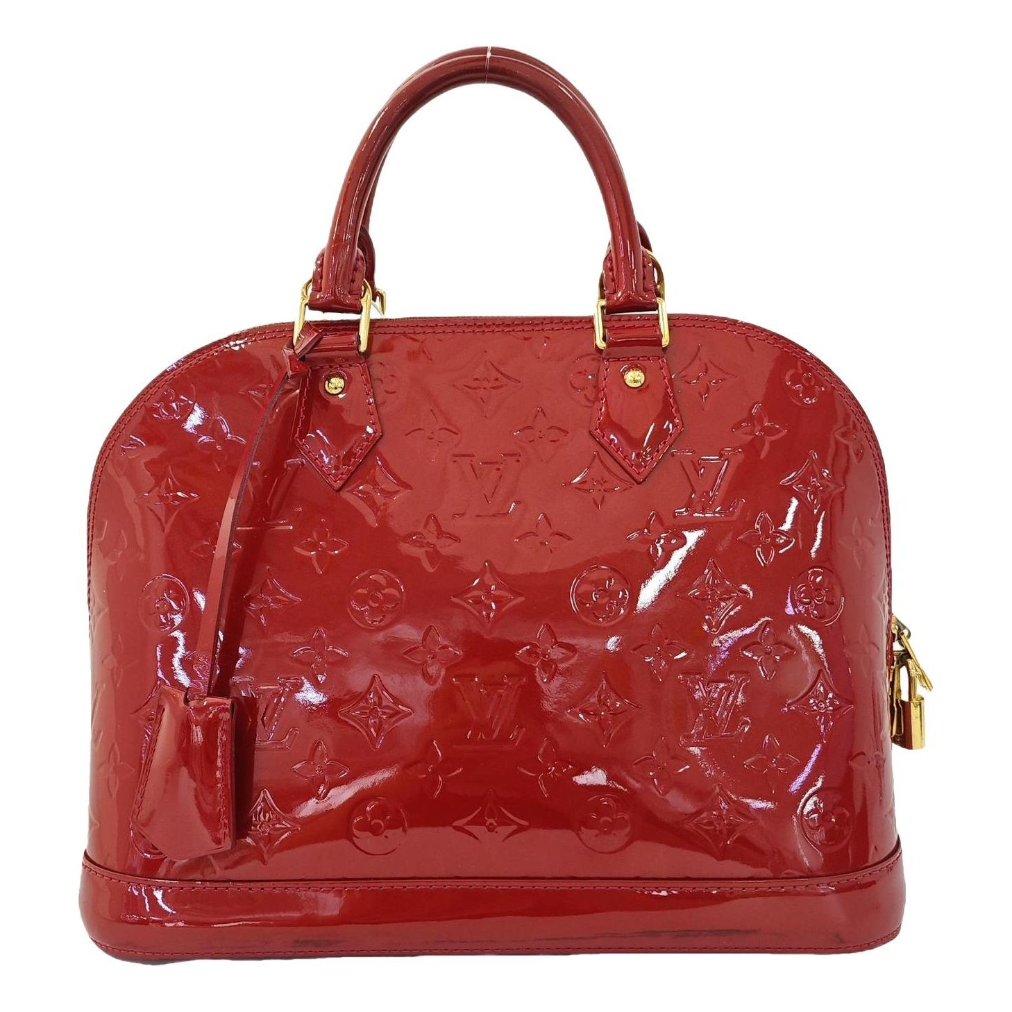 Alma patent leather handbag