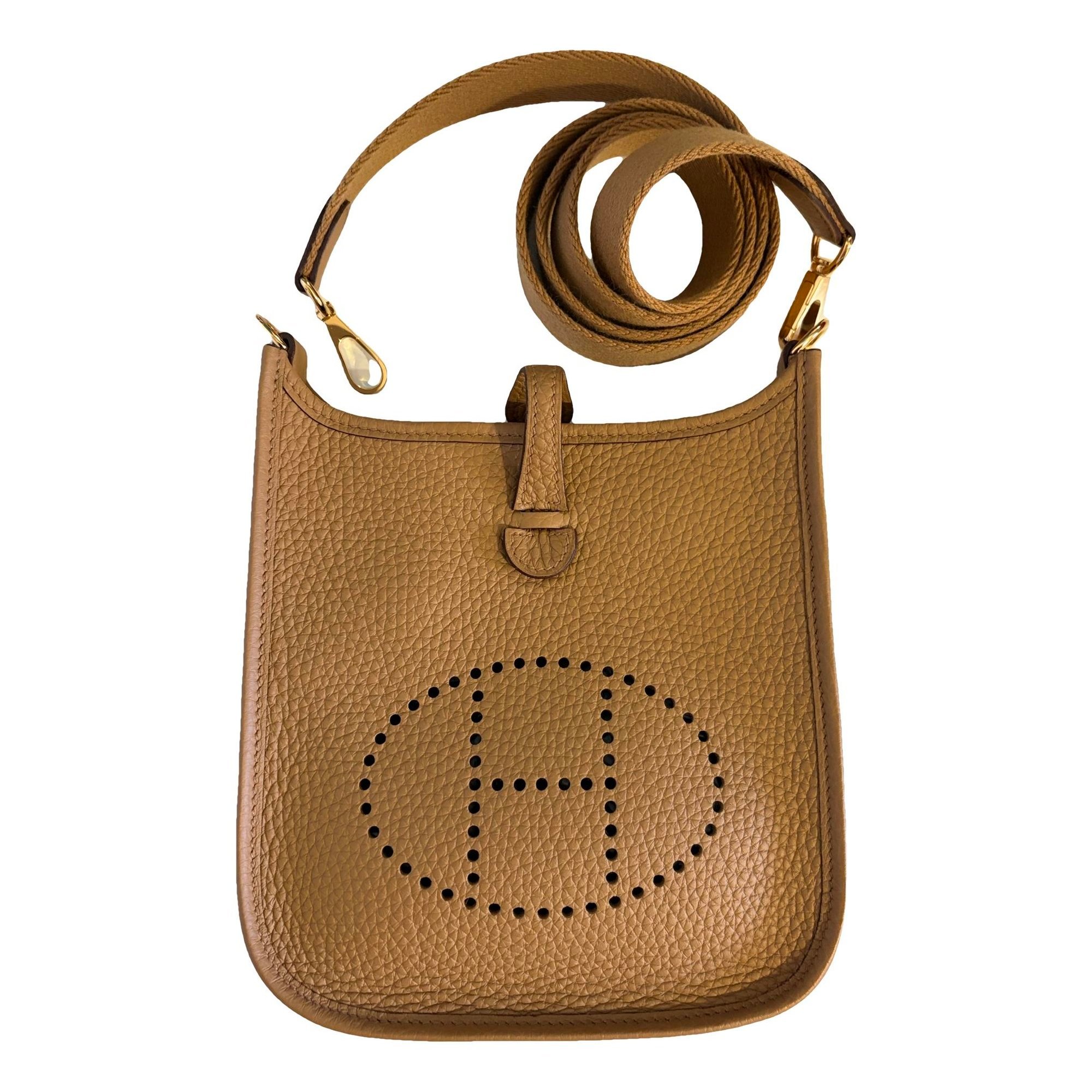 Hermes Evelyne Handbag Biscuit