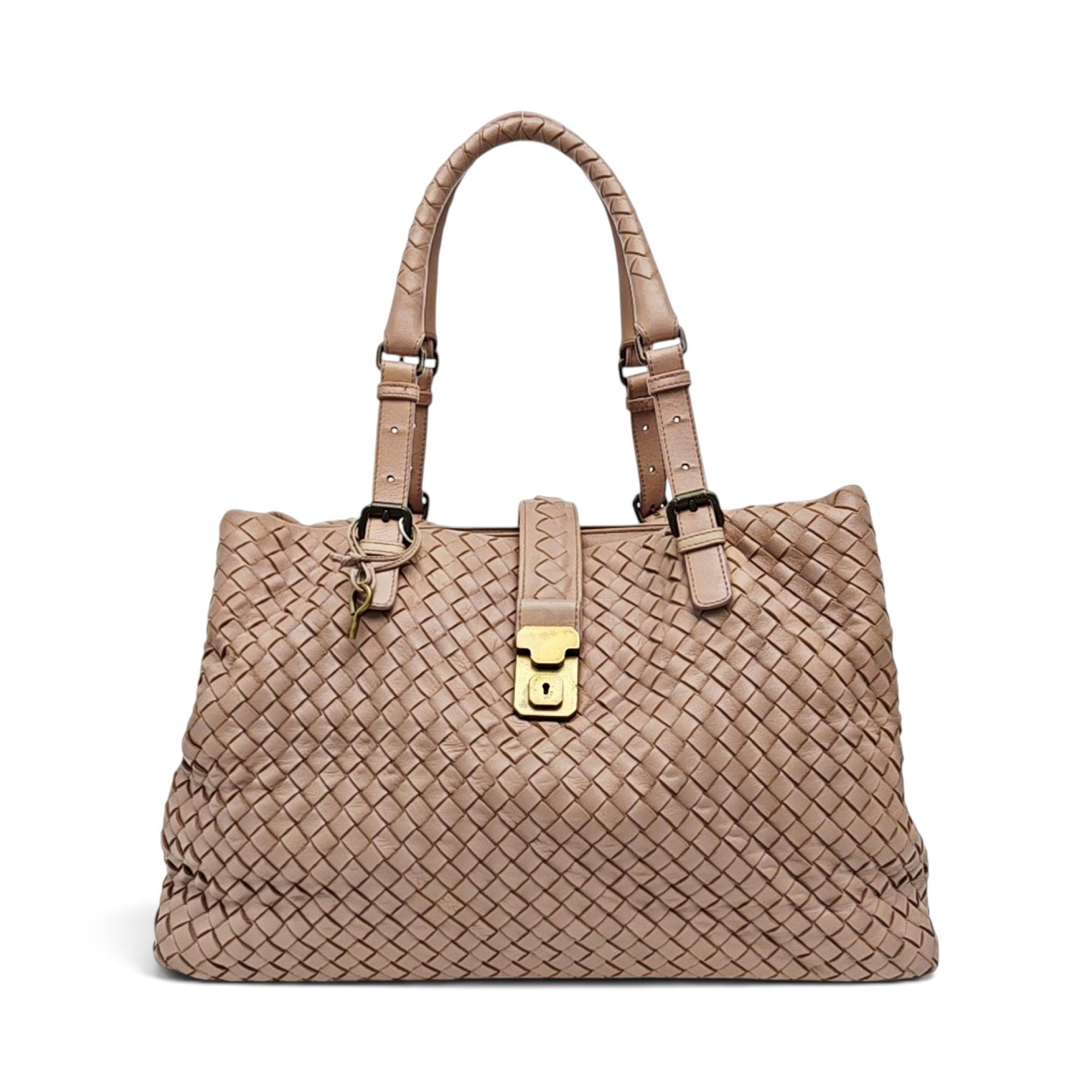 Roma leather tote