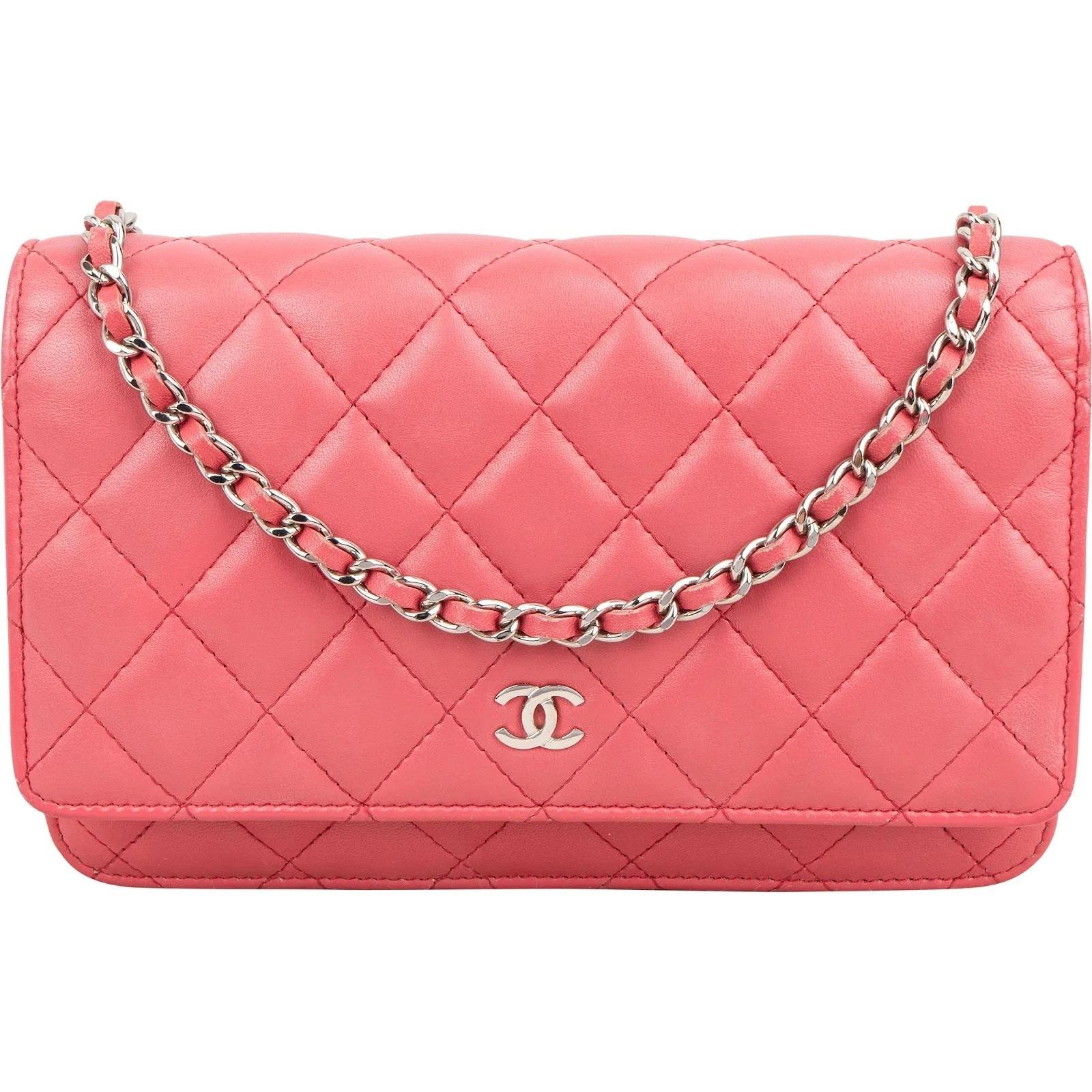Wallet On Chain Timeless/Classique leather crossbody bag