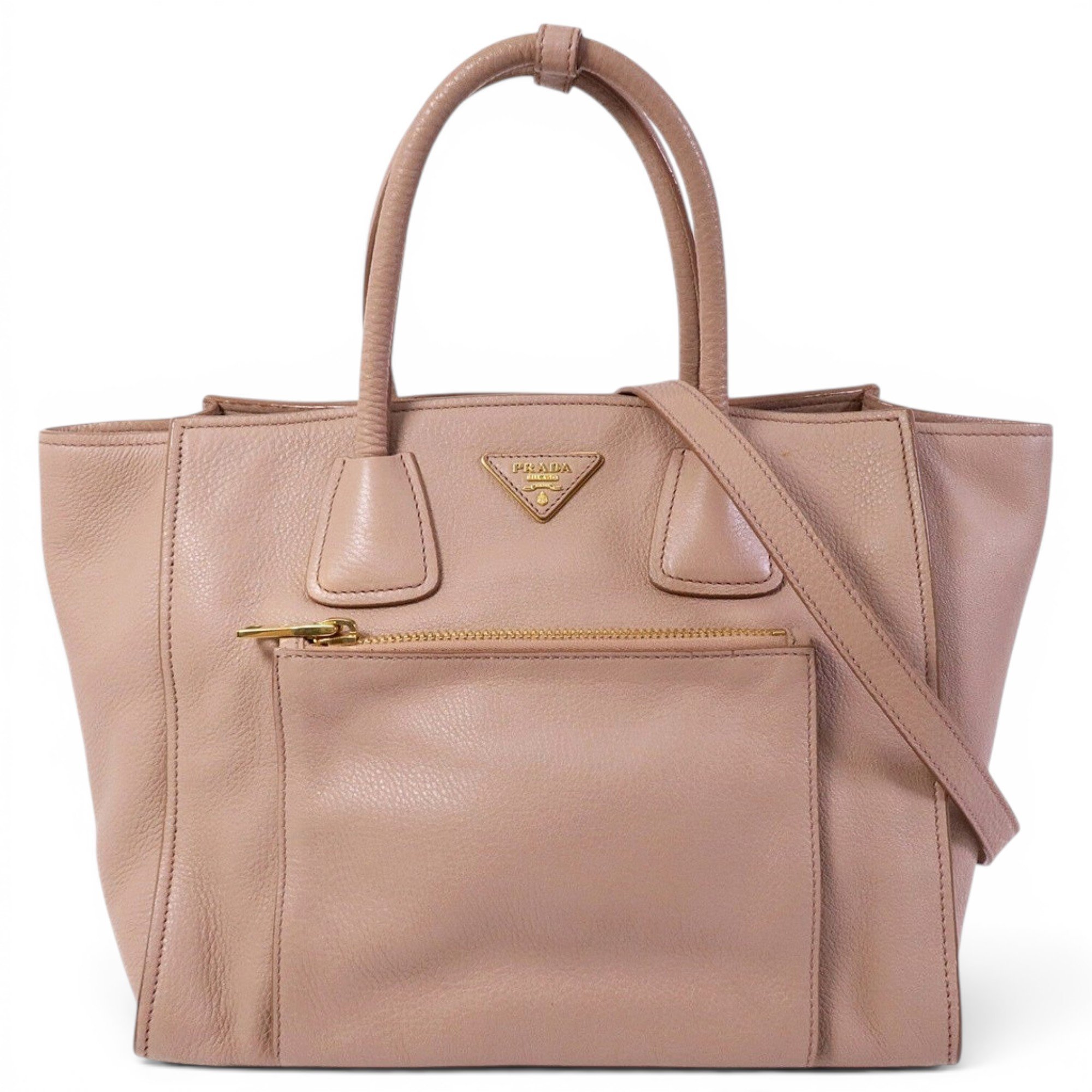 Galleria leather handbag