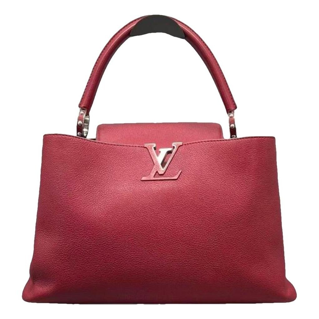 Capucines leather handbag