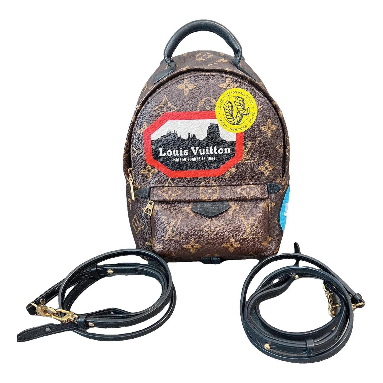 Palm Springs leather backpack