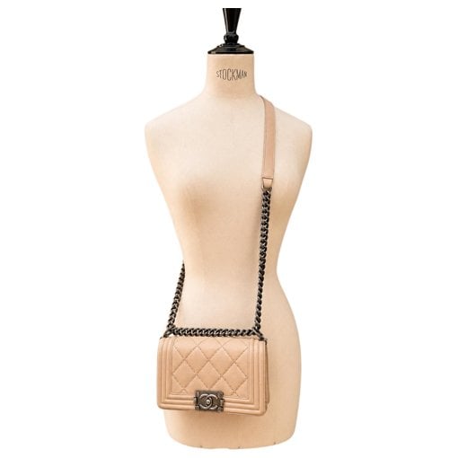 Boy leather crossbody bag
