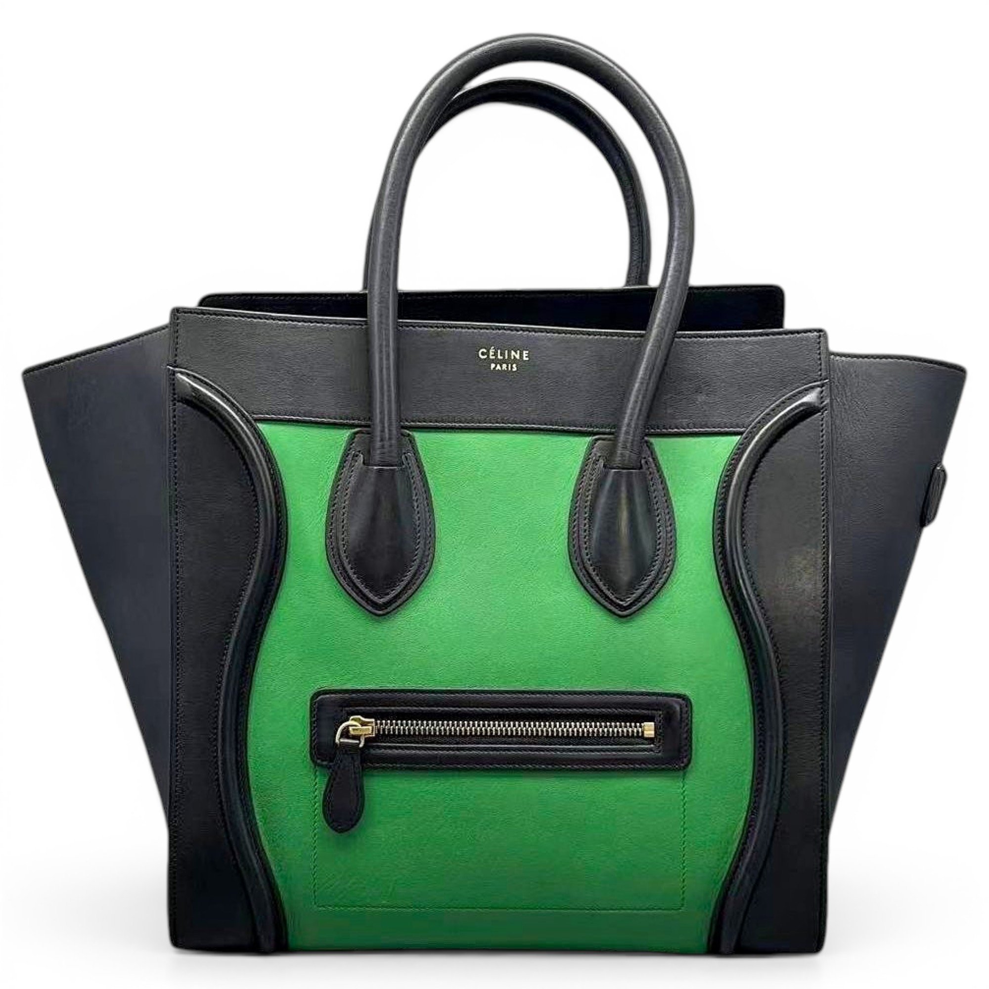 Luggage leather handbag