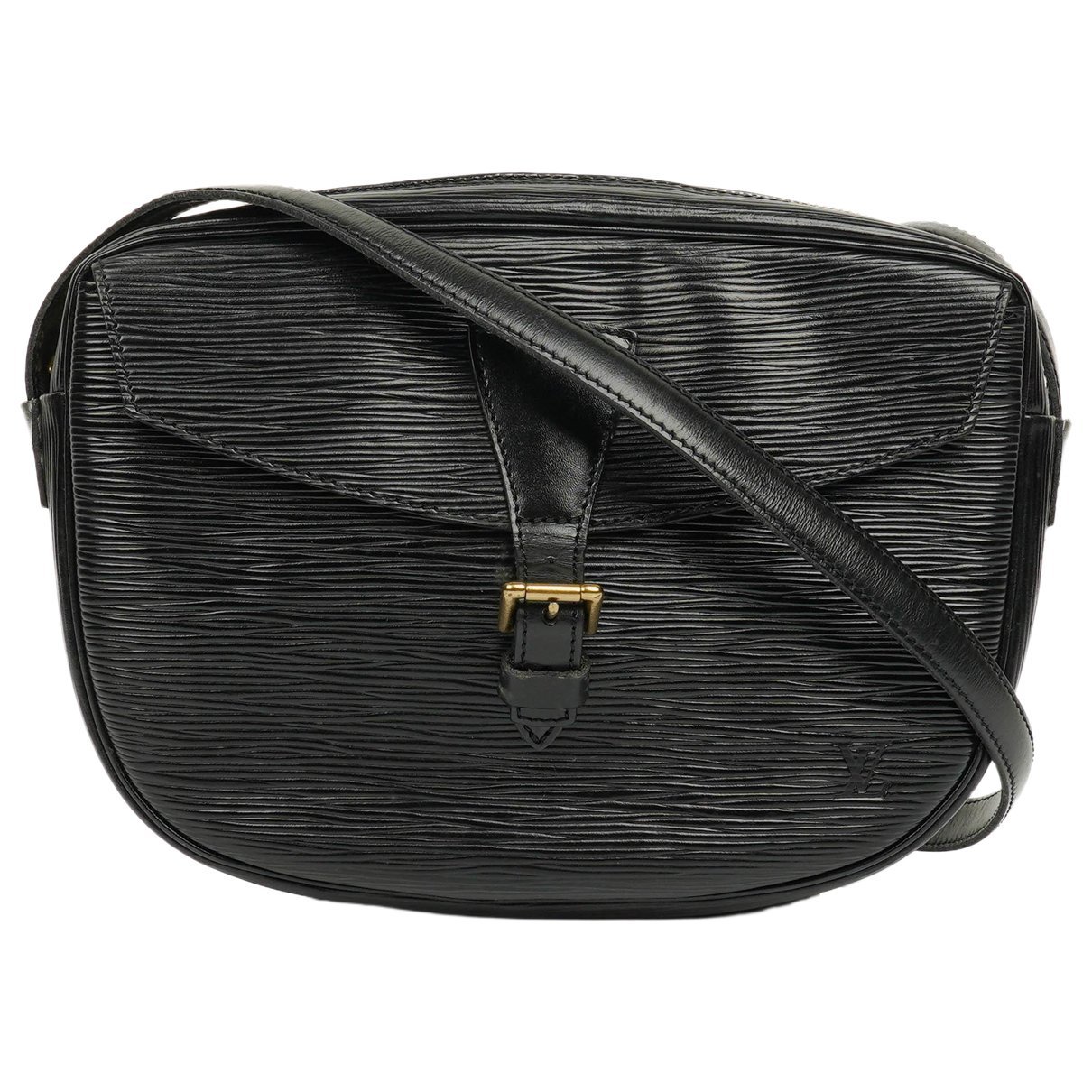 Jeune fille leather crossbody bag
