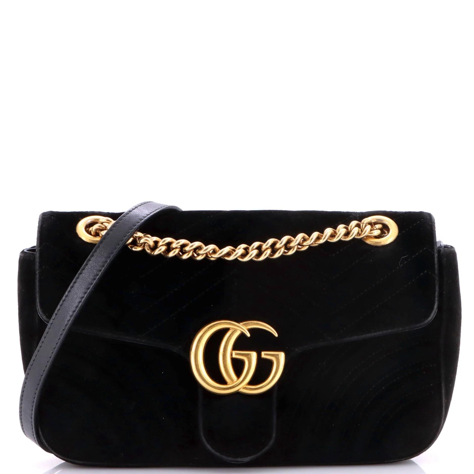 Velvet handbag