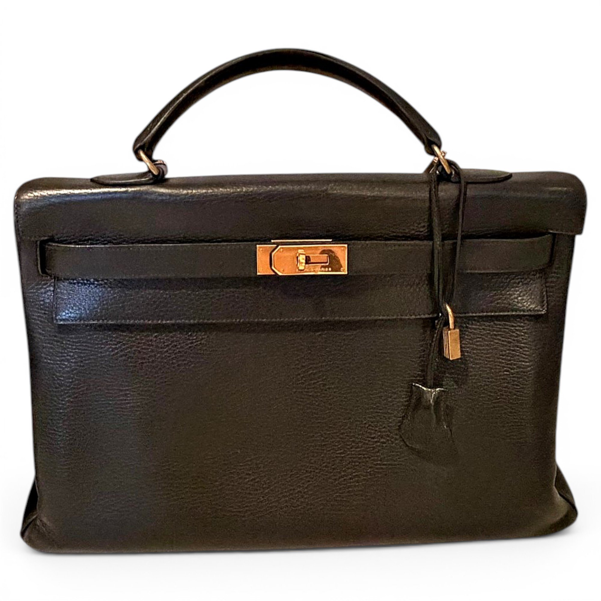 Kelly 40 leather handbag