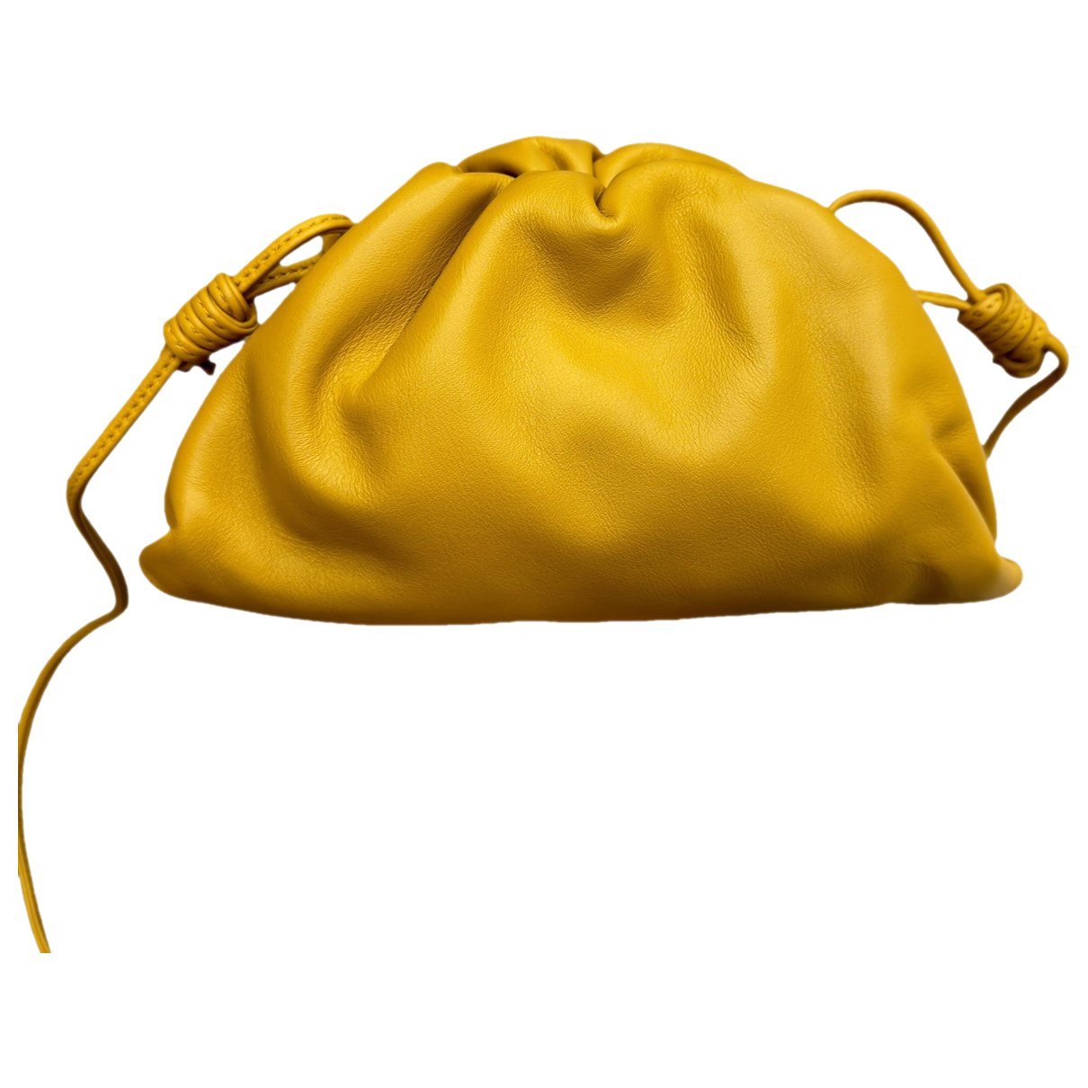 Pouch leather crossbody bag