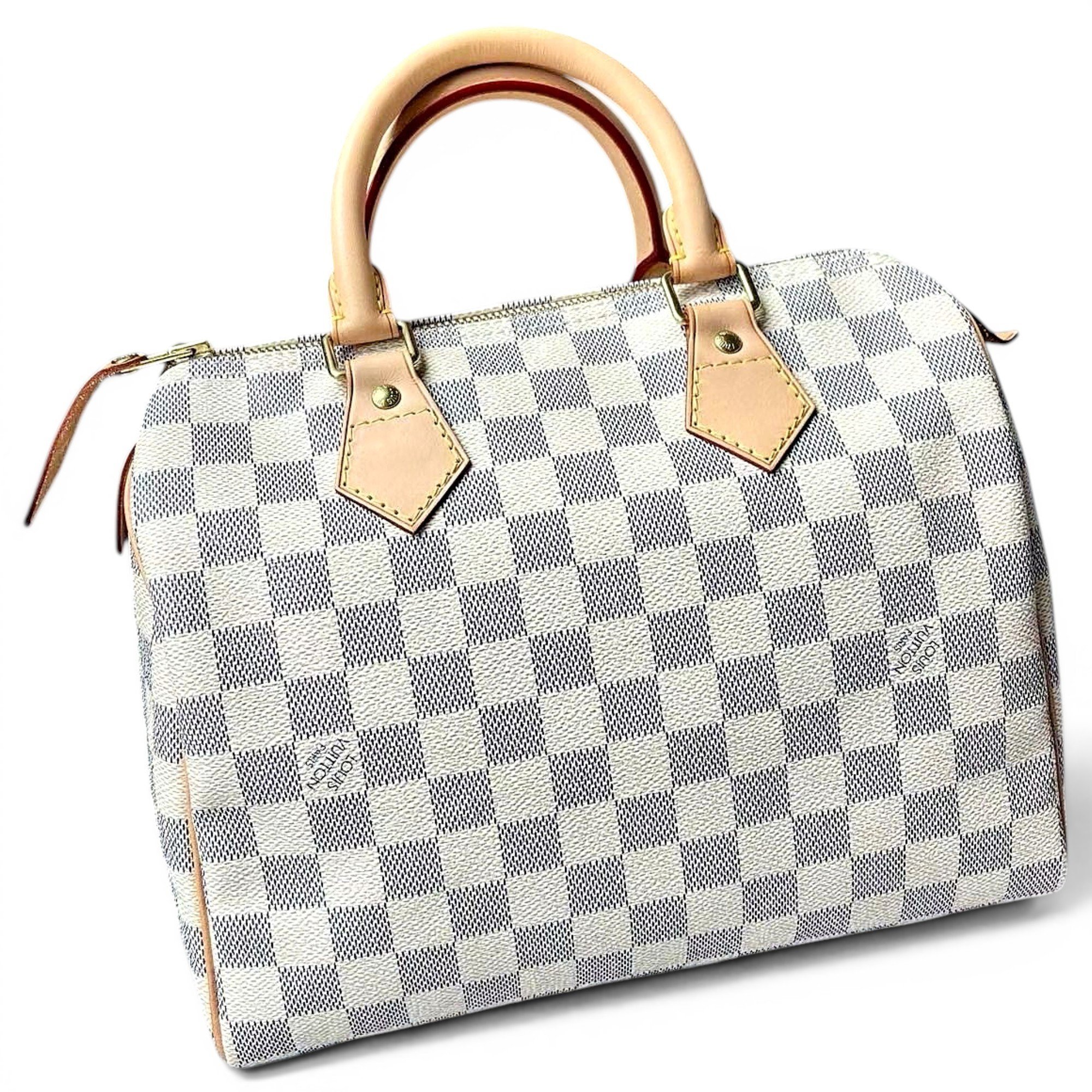 Speedy leather handbag