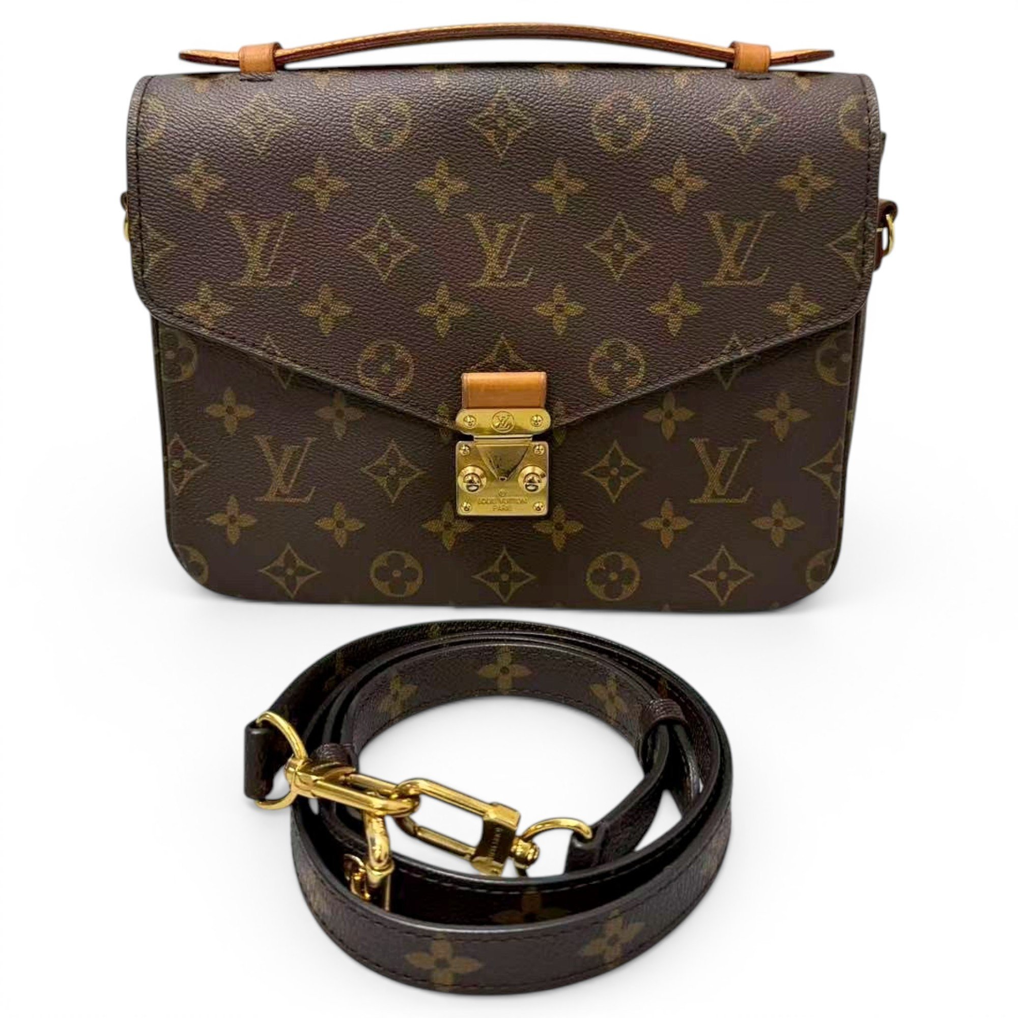 Metis leather crossbody bag