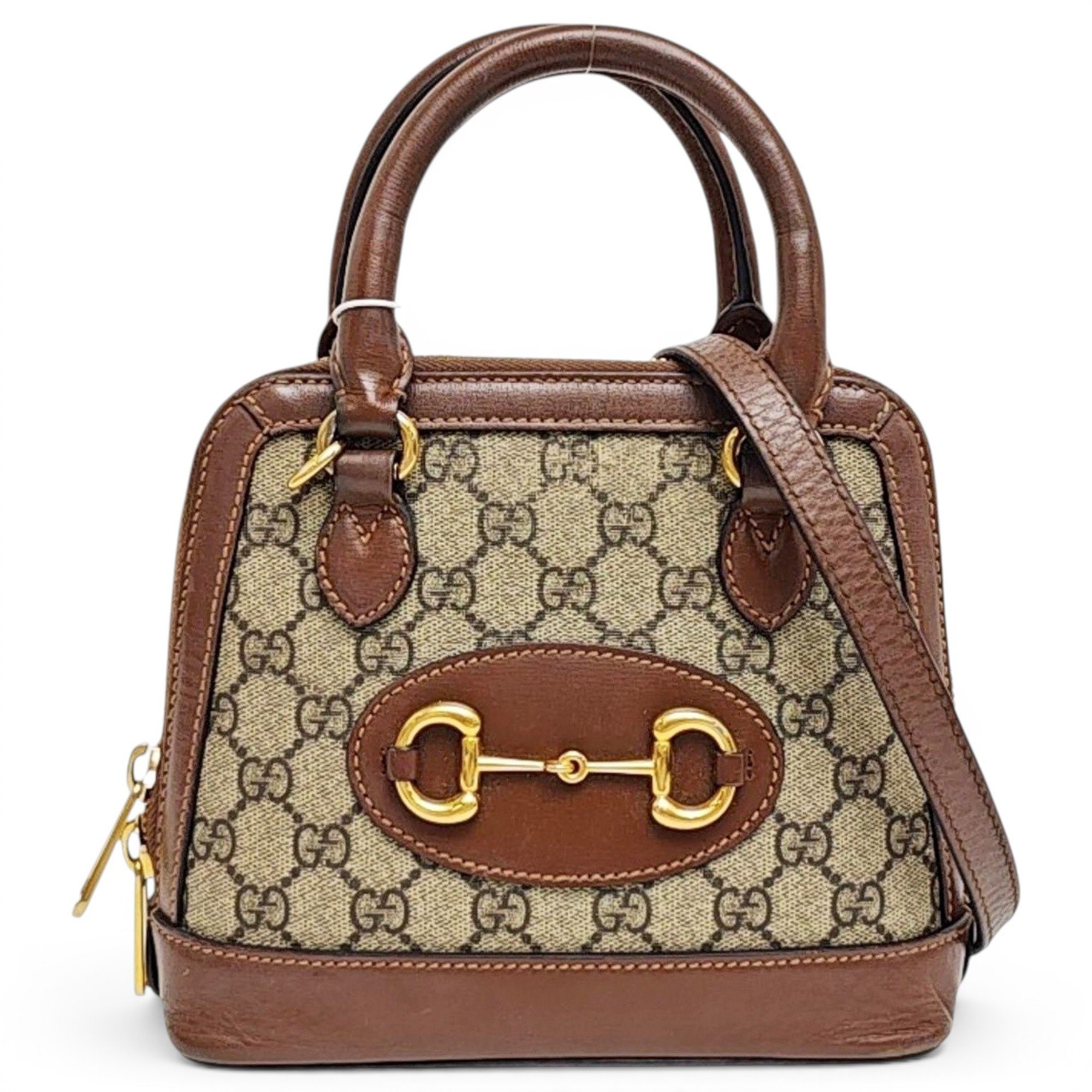 Handle Horsebit 1955 leather handbag