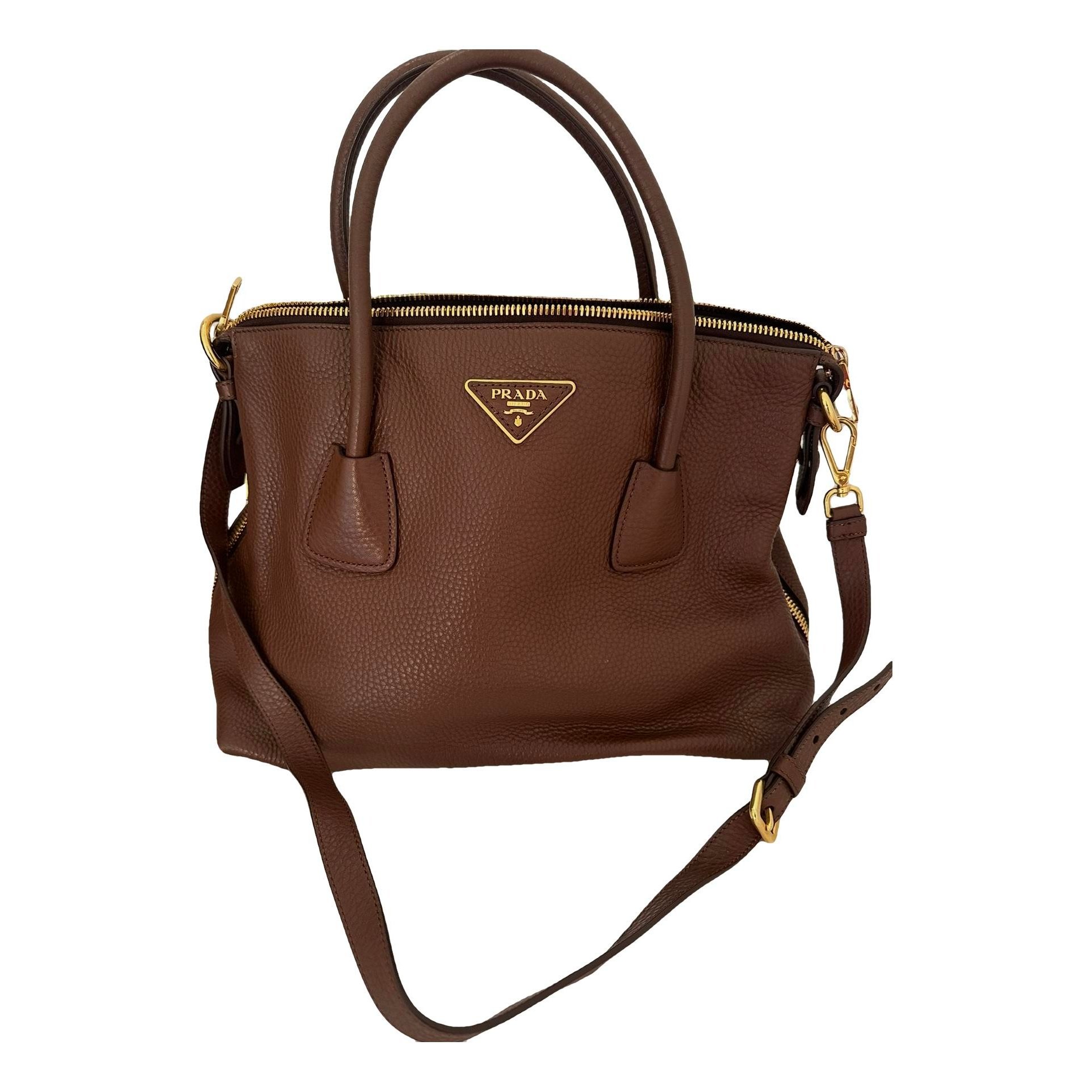 Leather handbag