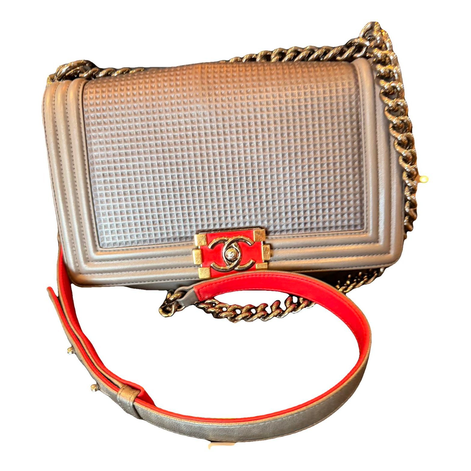 Boy leather handbag