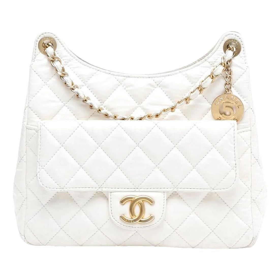 Trendy CC leather handbag