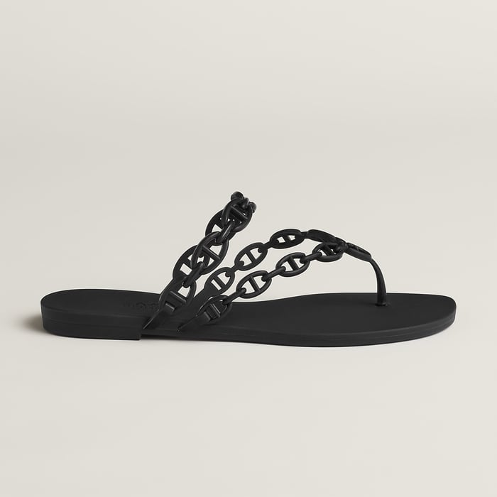 Noir Island Sandal