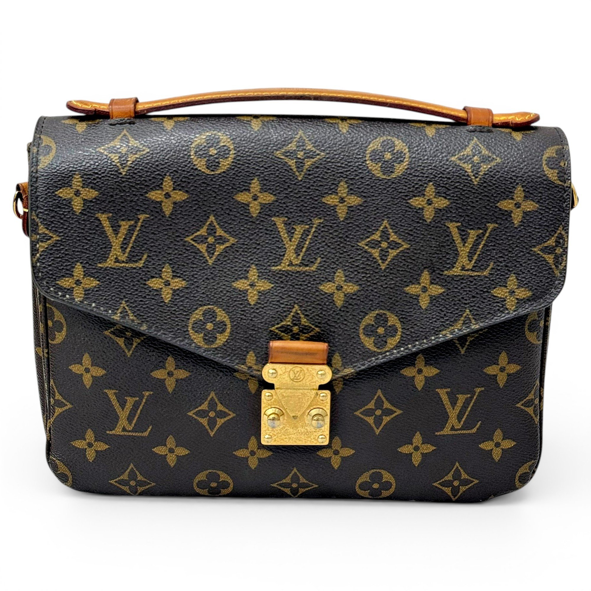 Metis leather handbag