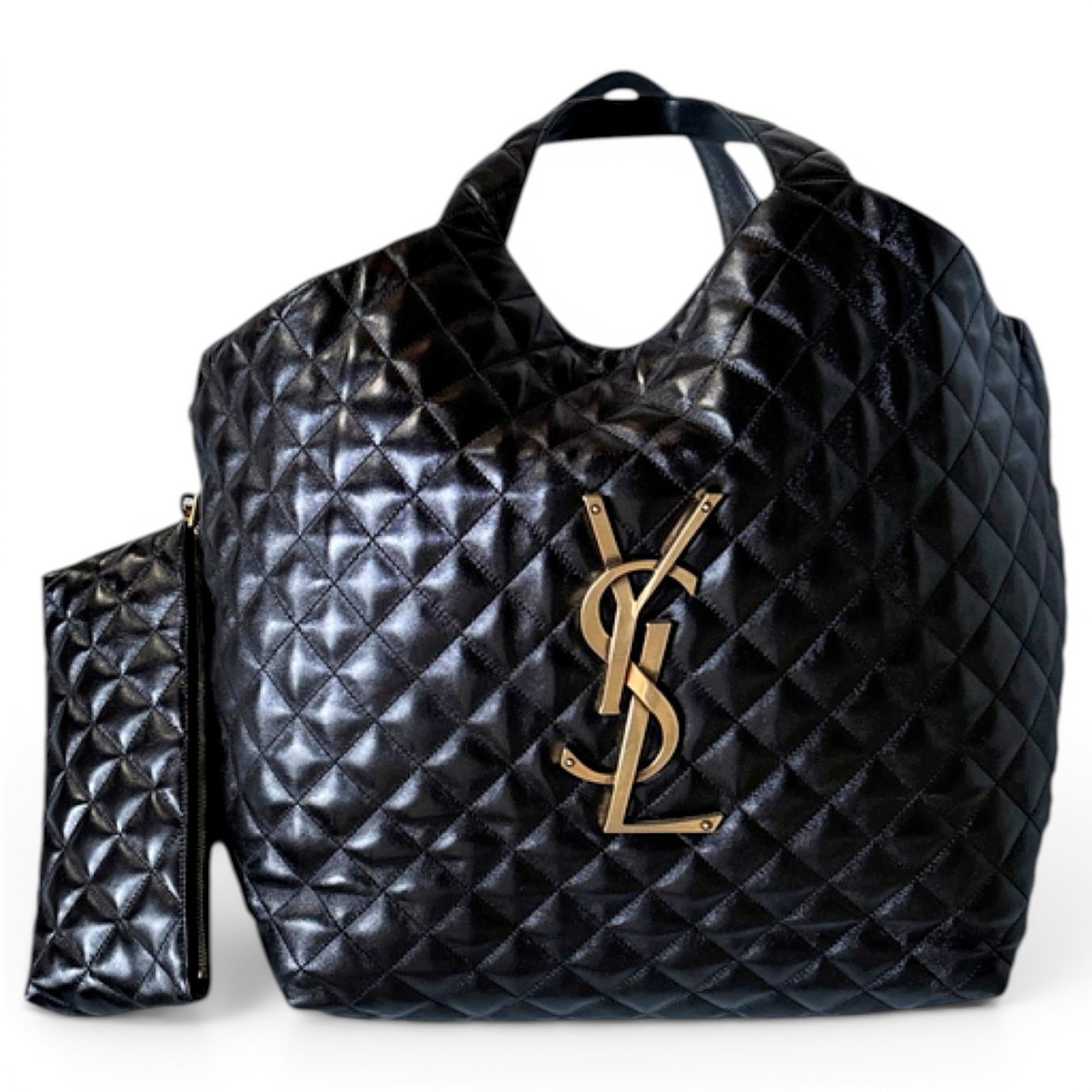 Icare leather tote
