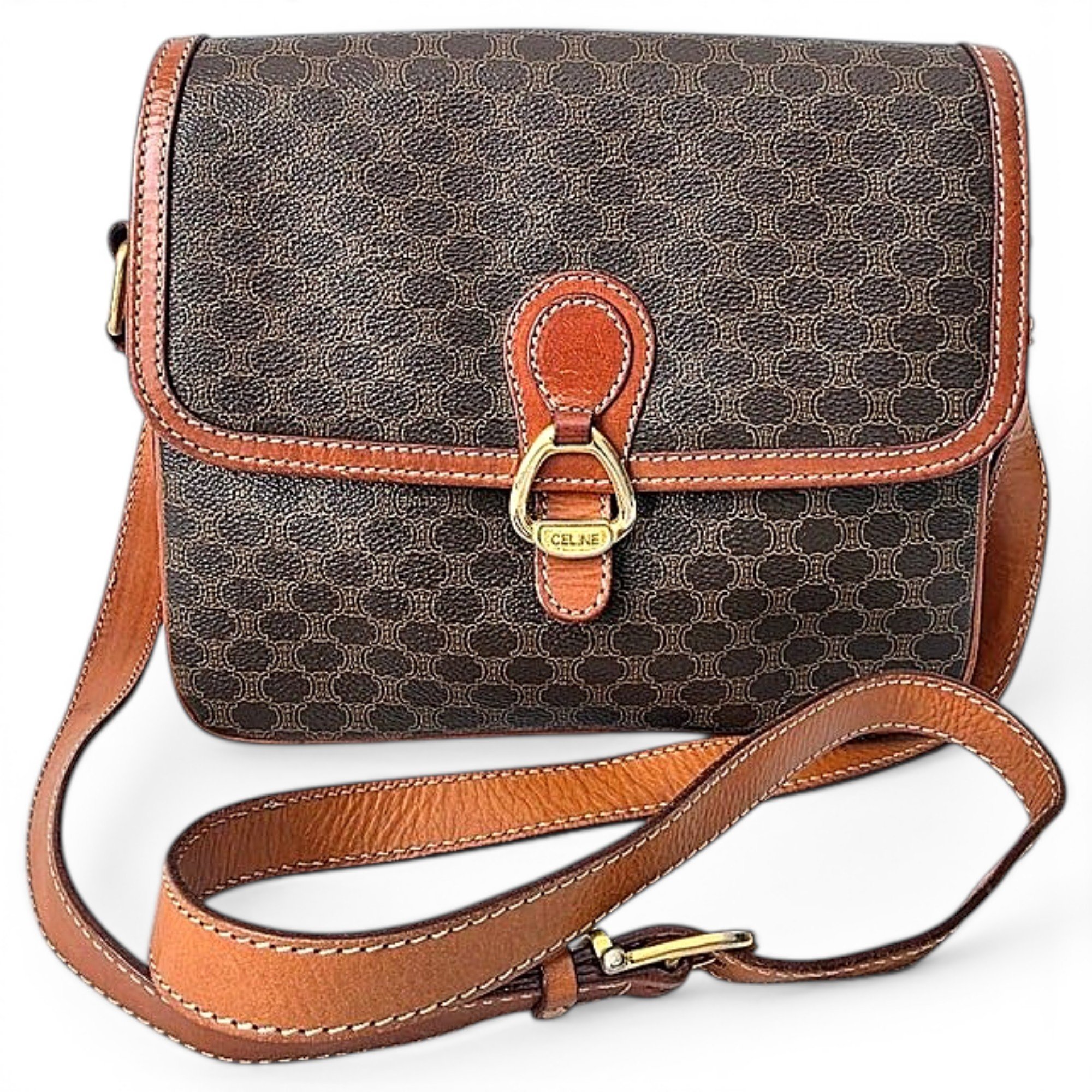 Leather crossbody bag