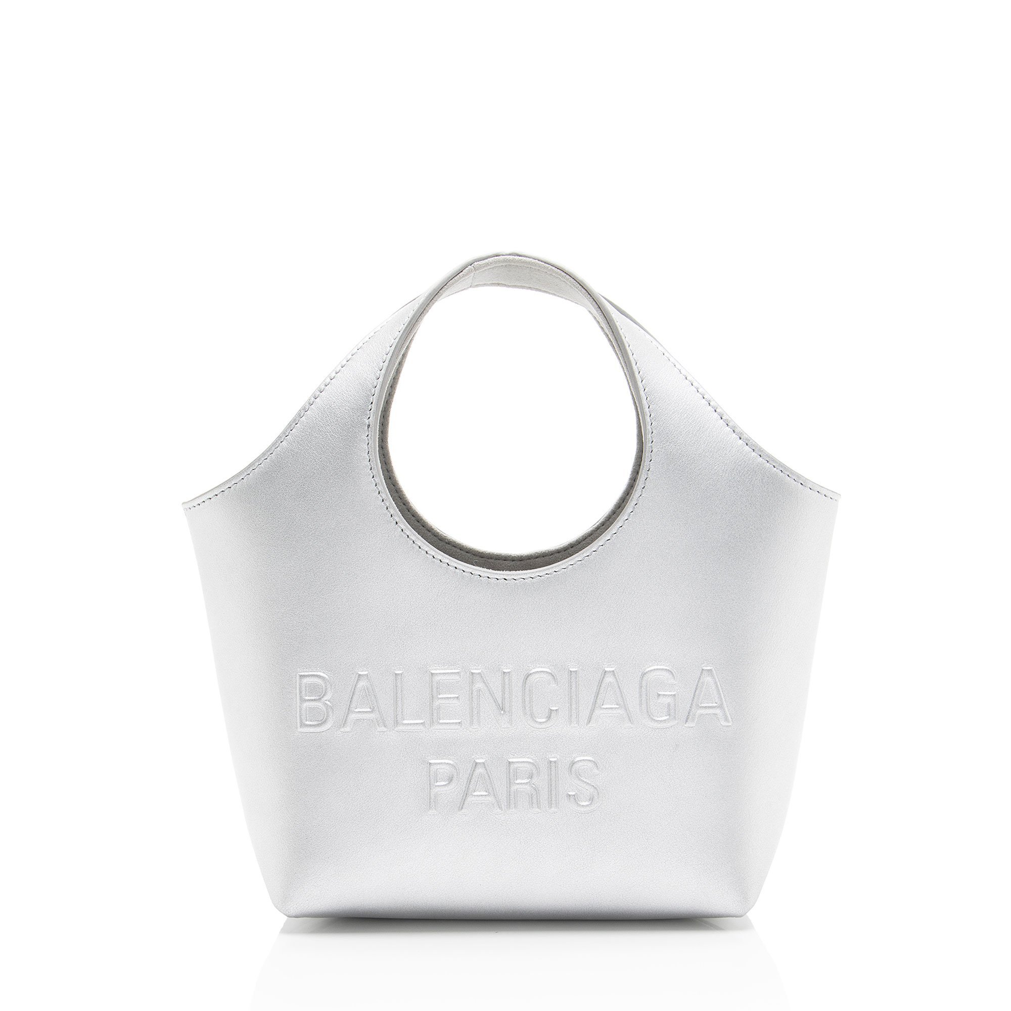 Leather tote