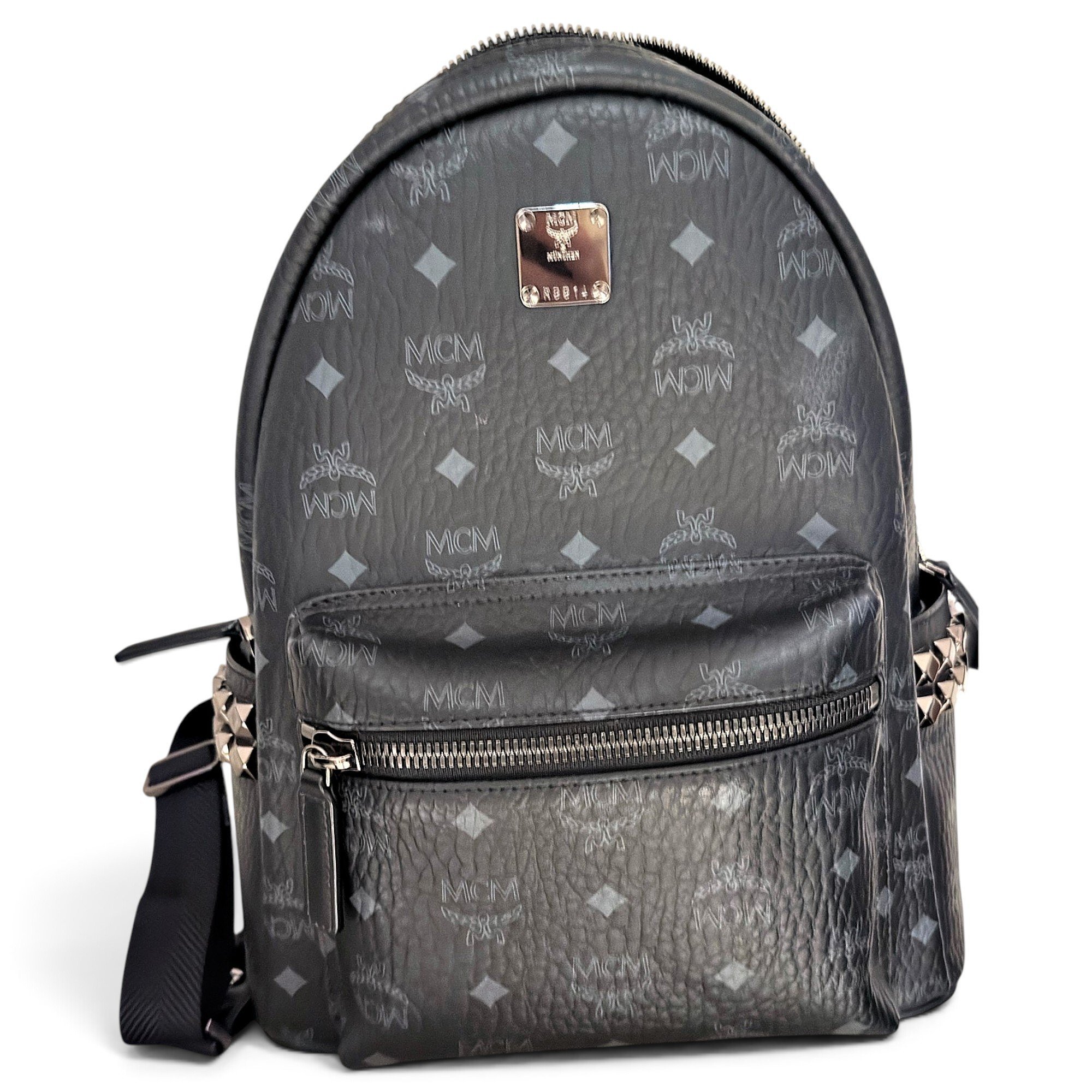 Stark leather backpack