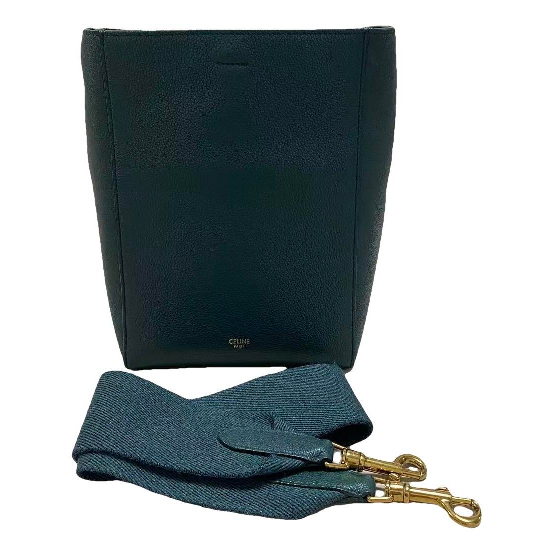 Seau Sangle leather tote