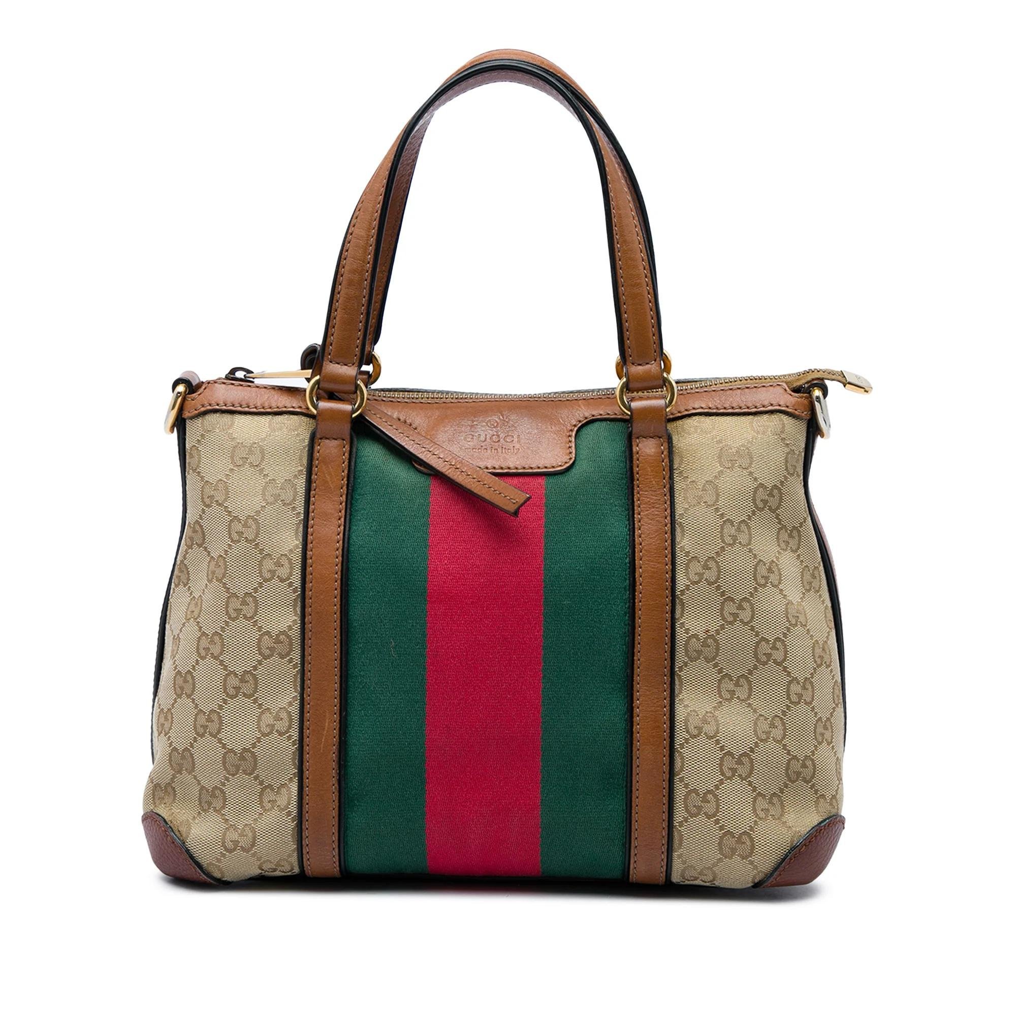 Gucci B leather handbag
