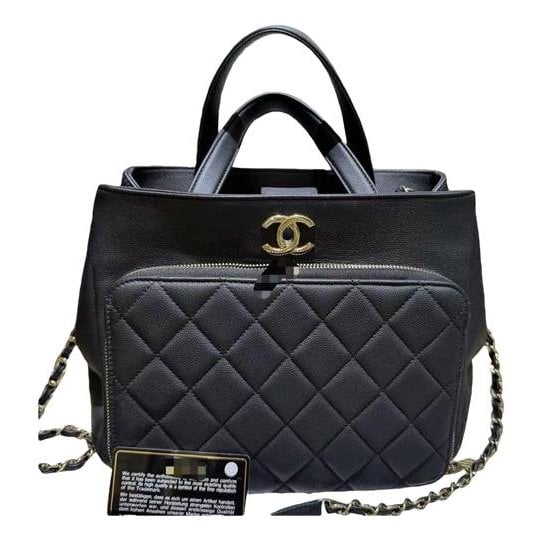 Business Affinity leather handbag