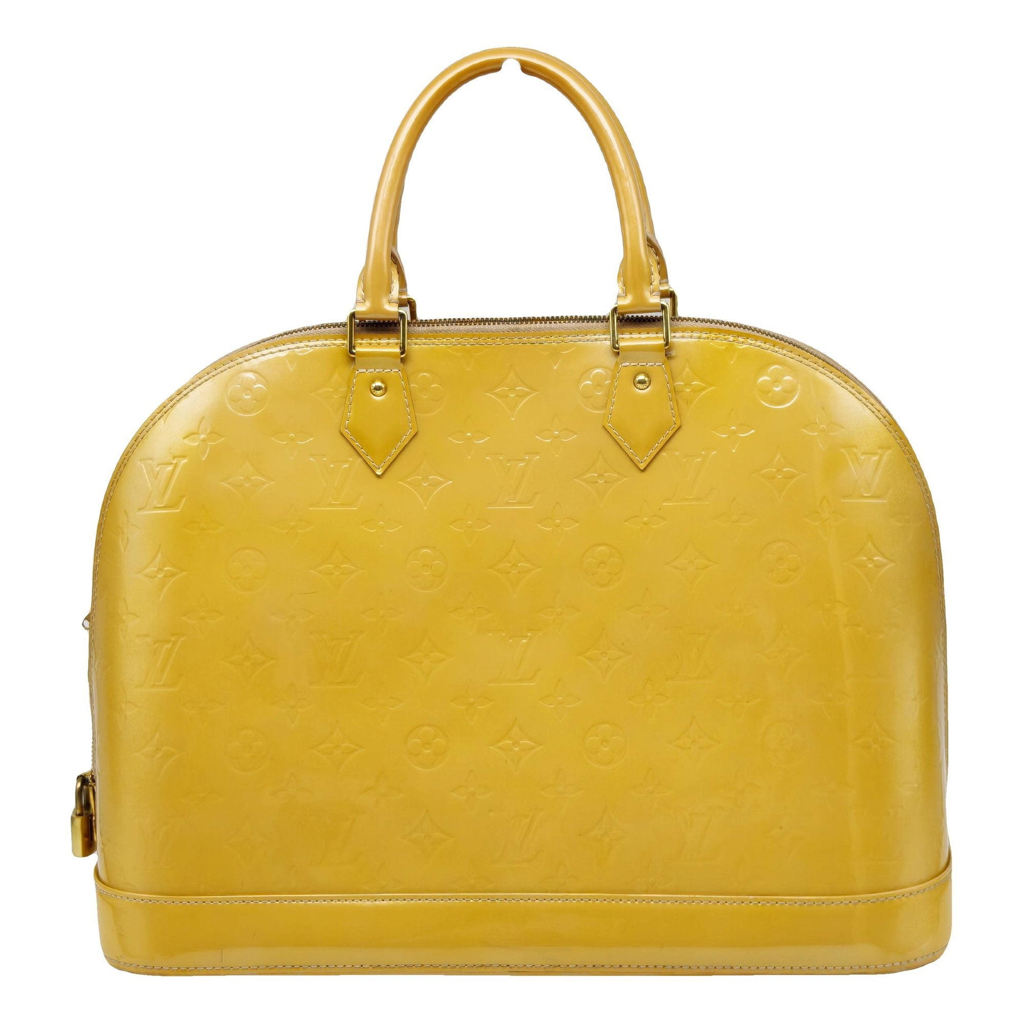 Alma patent leather handbag