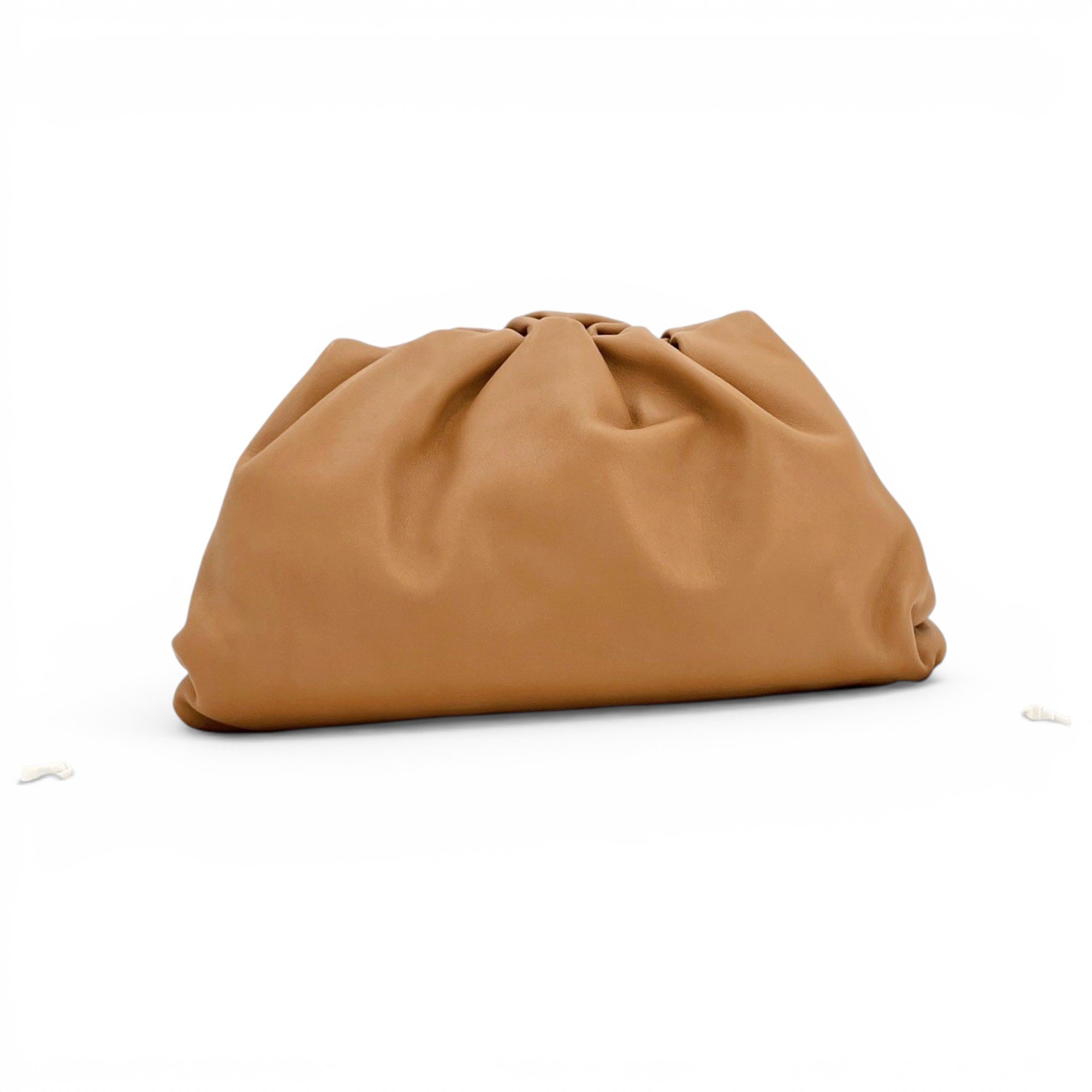 Pouch leather handbag