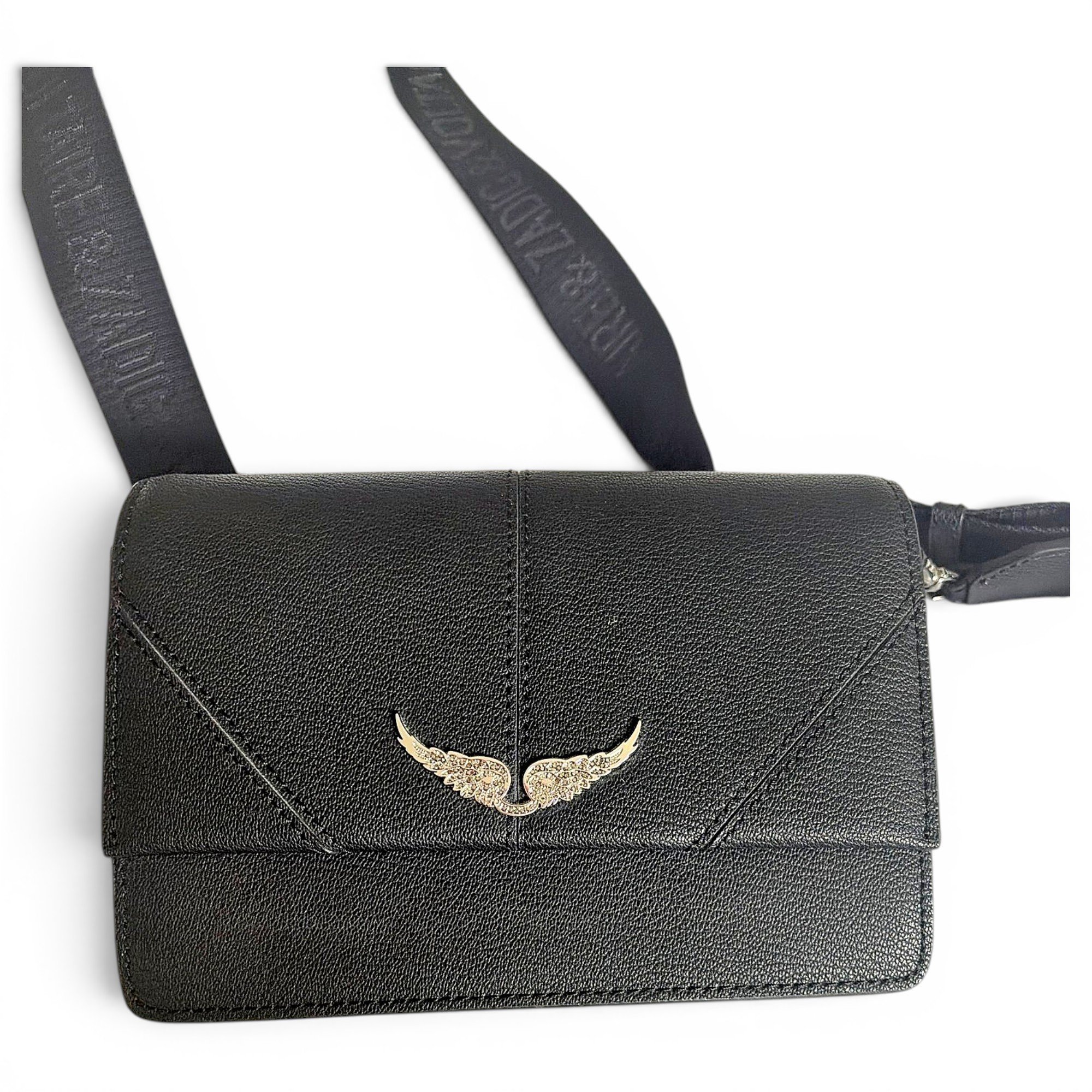Leather crossbody bag