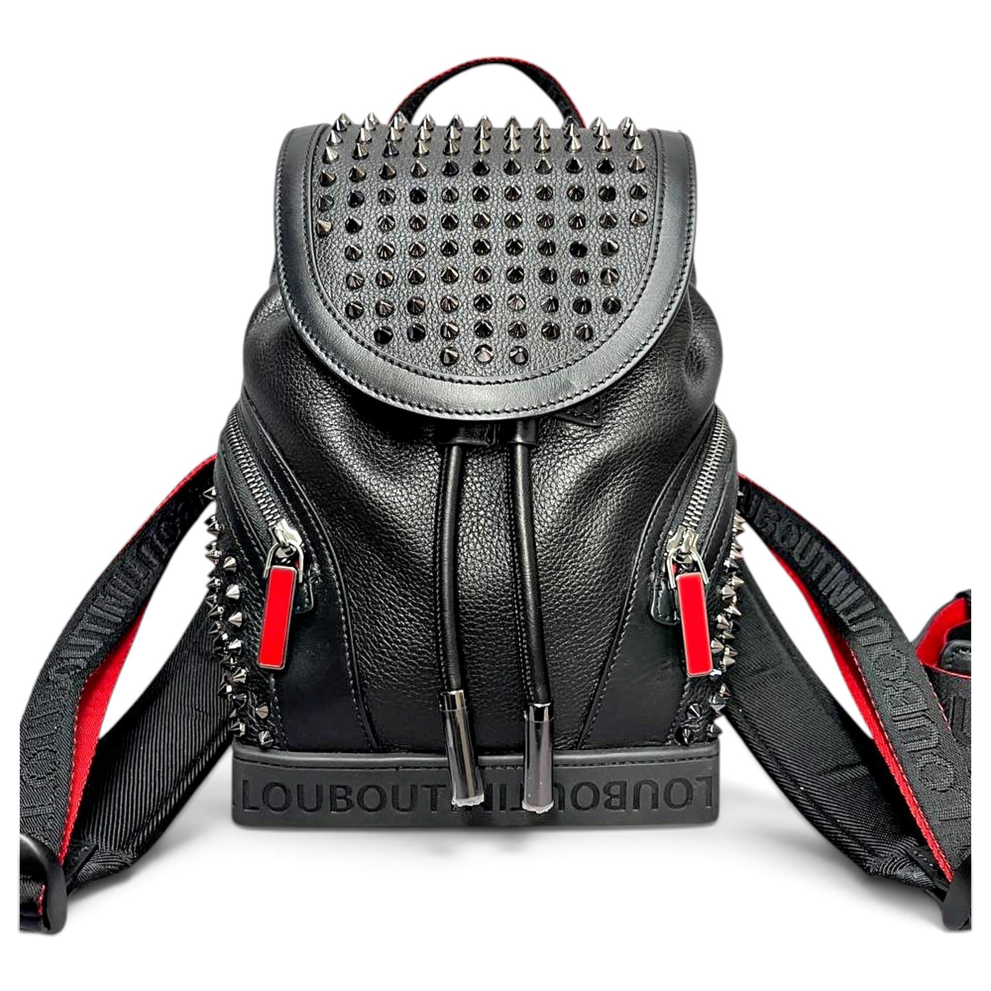Leather backpack