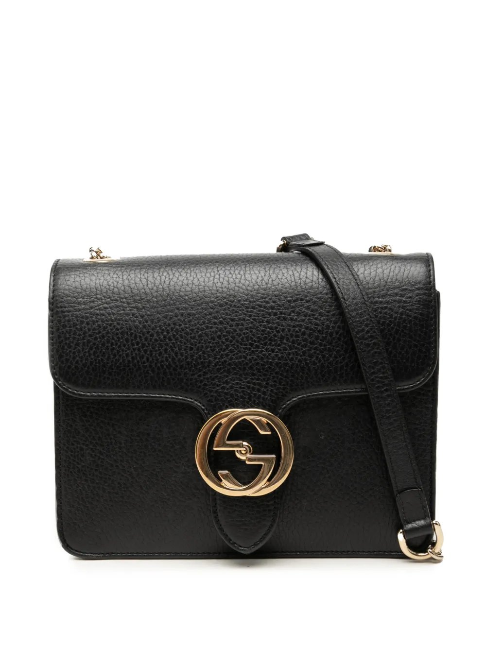 2016-2026 Small Dollar Calfskin Interlocking G crossbody bag