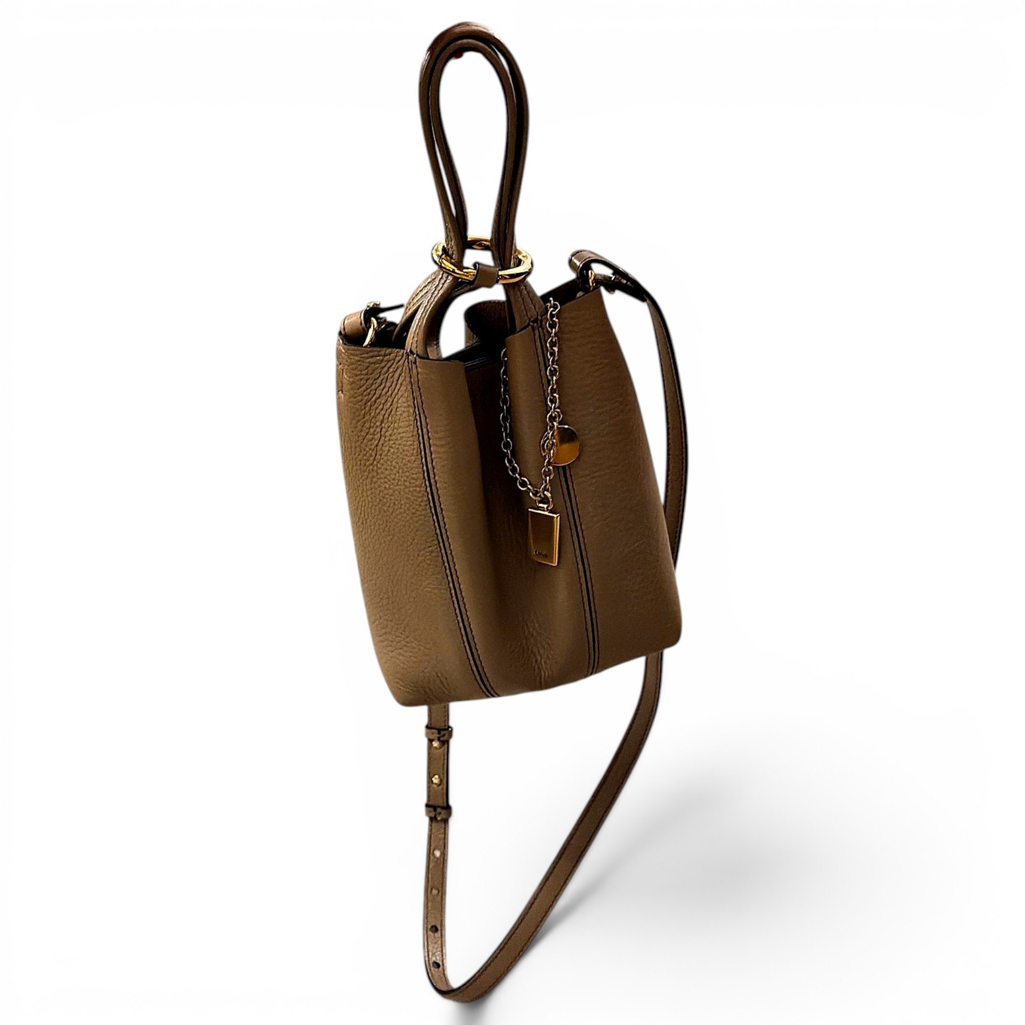 Leather crossbody bag