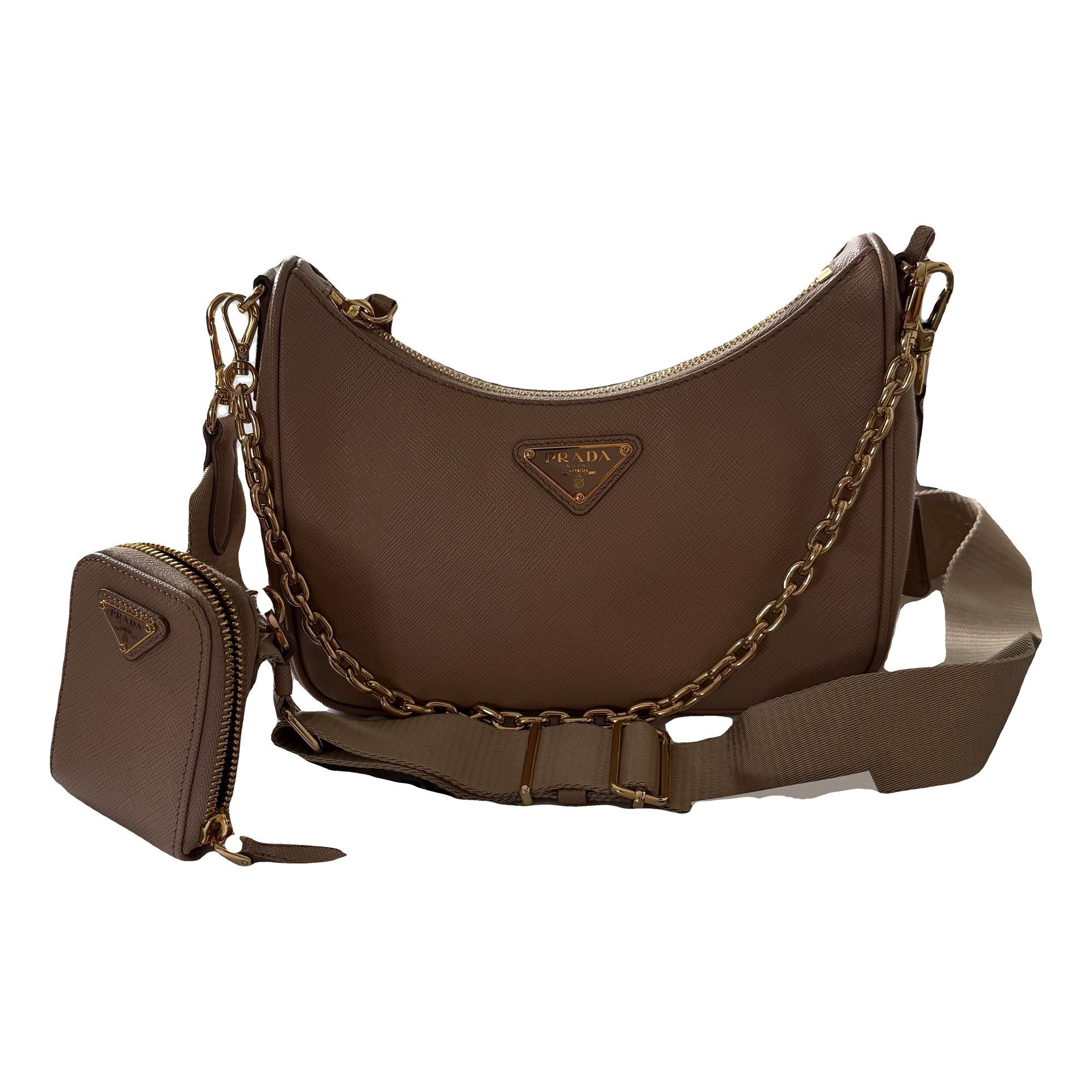 Re-Edition 2005 leather crossbody bag