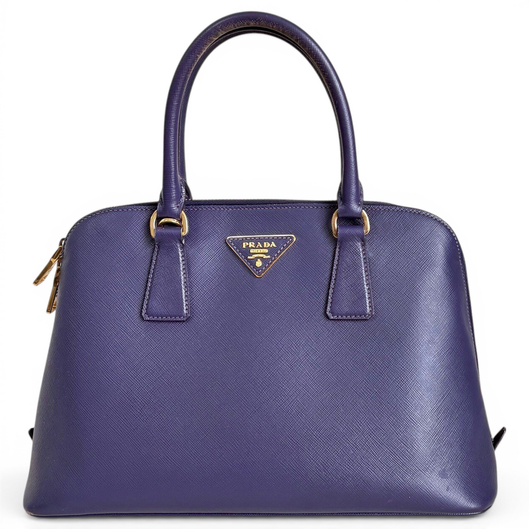 Promenade leather handbag